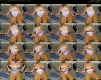 sweetdyzy — 7 minute Chaturbate female cam show recording, 480p, Aug 27, 2020
