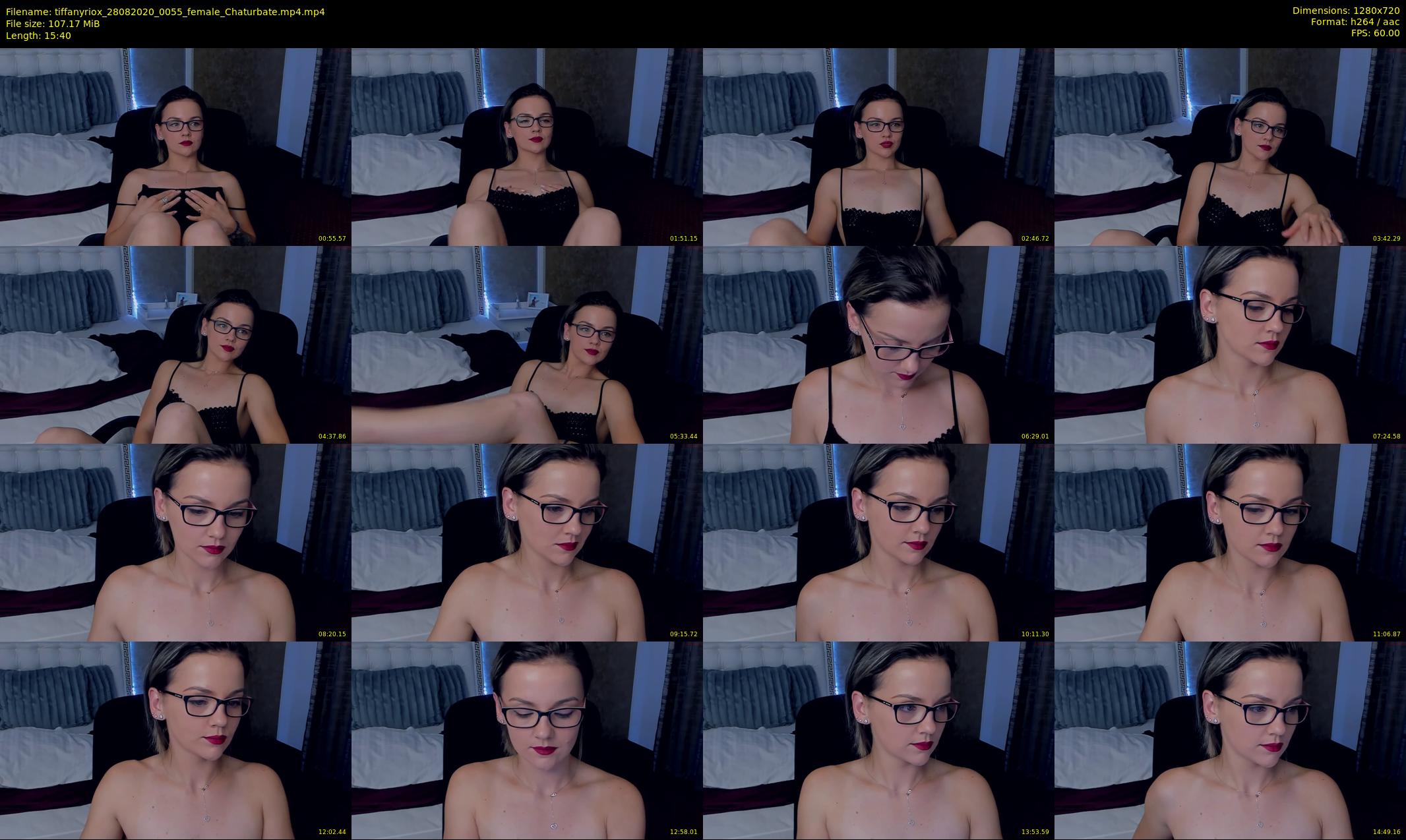 tiffanyriox — 16 minute Chaturbate female cam show recording, 720p, Aug 28, 2020