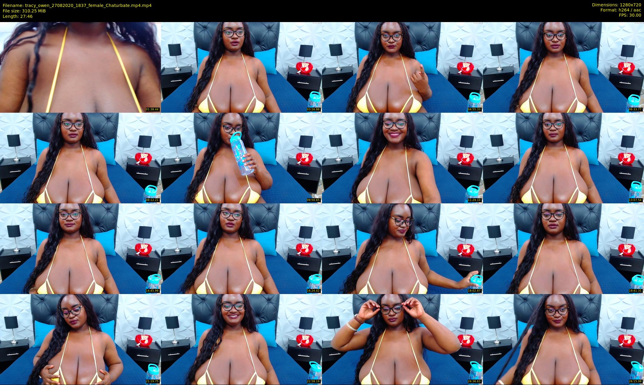 tracy_owen — 28 minute Chaturbate female cam show recording, 720p, Aug 27, 2020