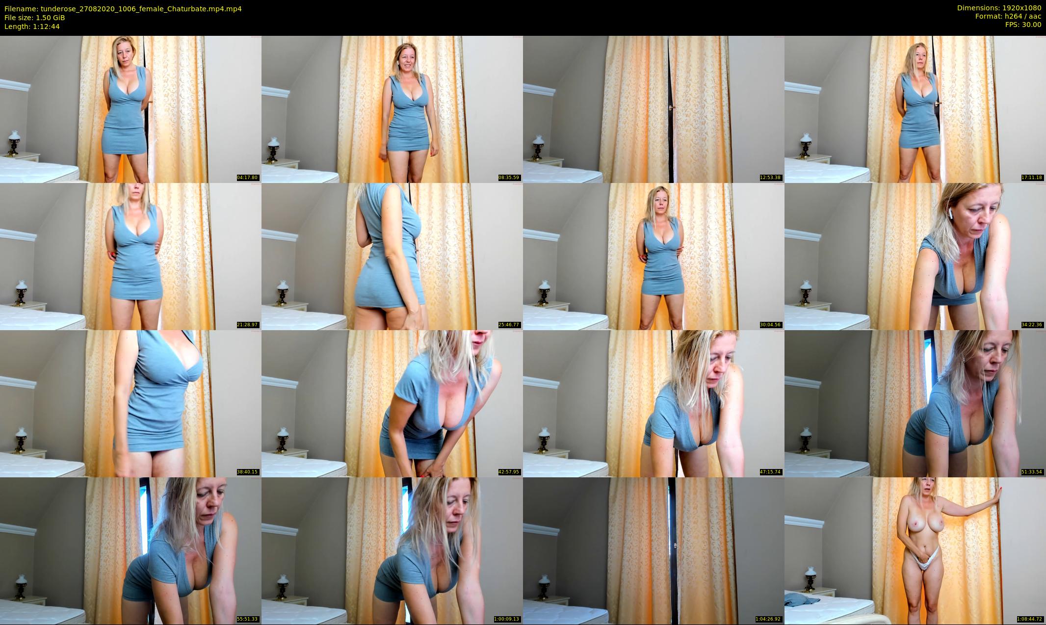 tunderose — 73 minute Chaturbate female cam show recording, 1080p, Aug 27, 2020