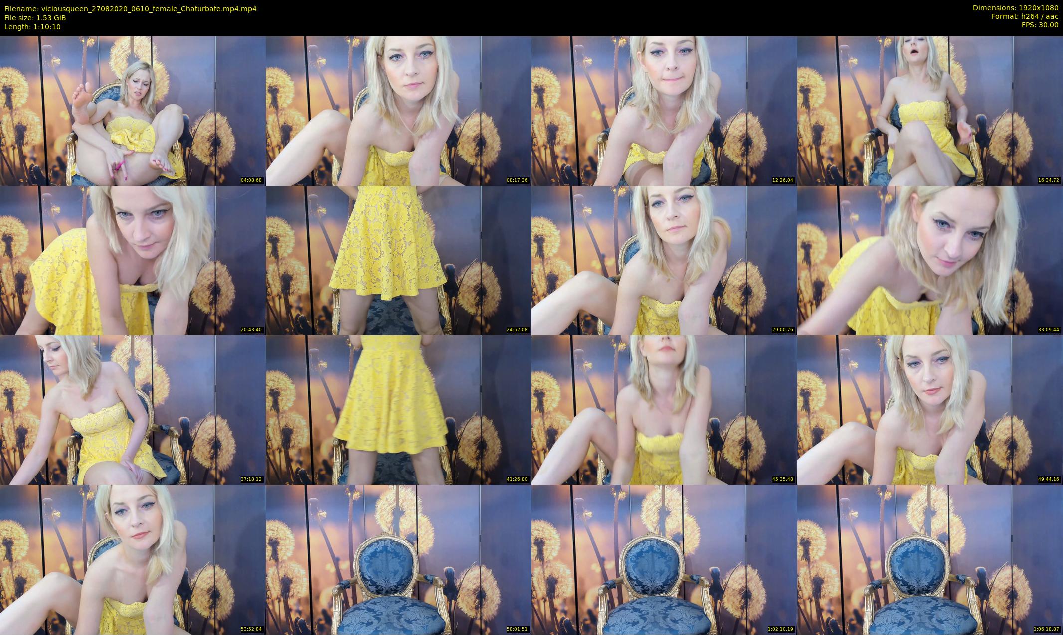 viciousqueen — 71 minute Chaturbate female cam show recording, 1080p, Aug 27, 2020