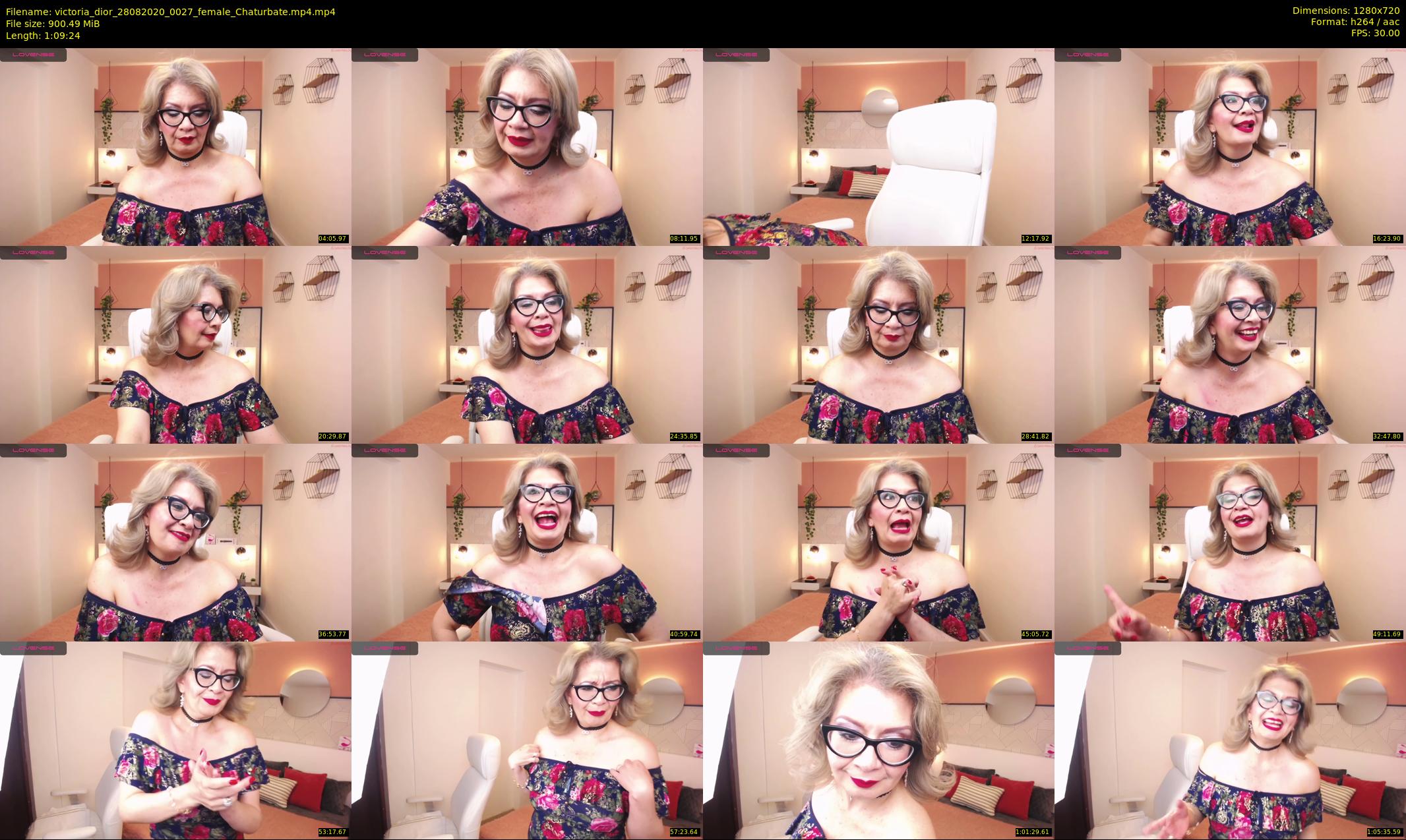 victoria_dior — 70 minute Chaturbate female cam show recording, 720p, Aug 28, 2020