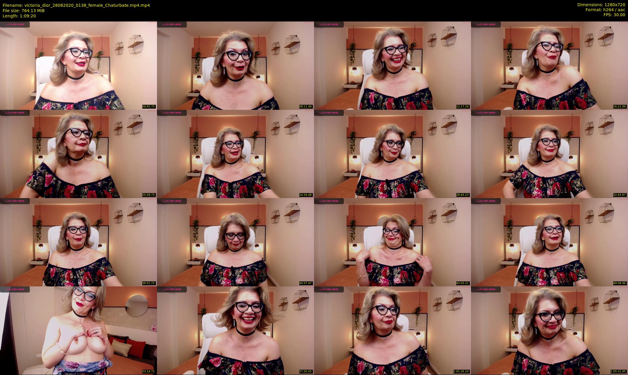 victoria_dior — 70 minute Chaturbate female cam show recording, 720p, Aug 28, 2020