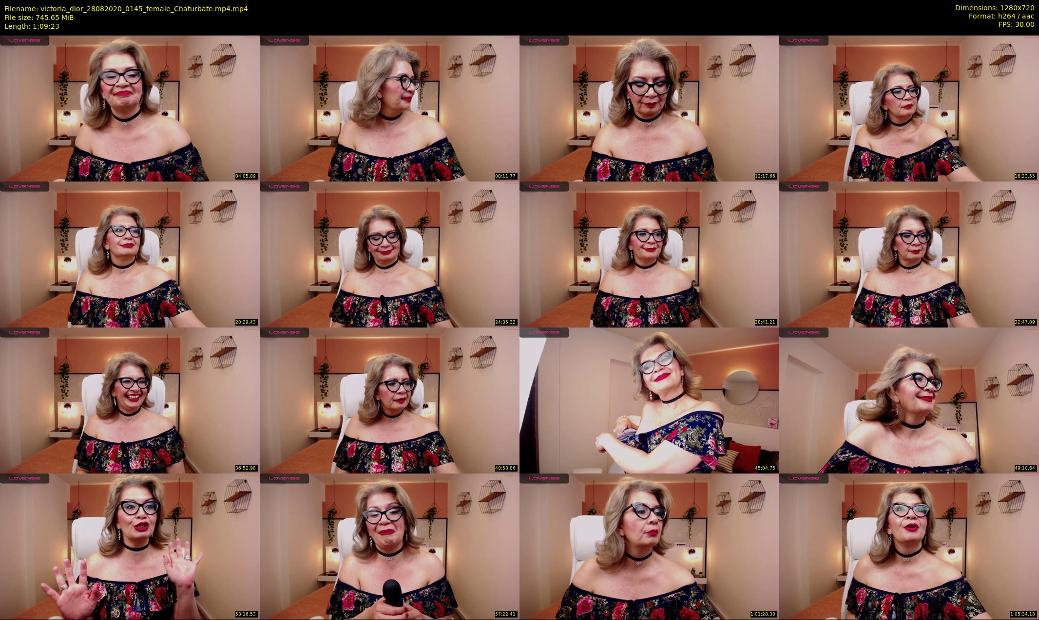 victoria_dior — 70 minute Chaturbate female cam show recording, 720p, Aug 28, 2020