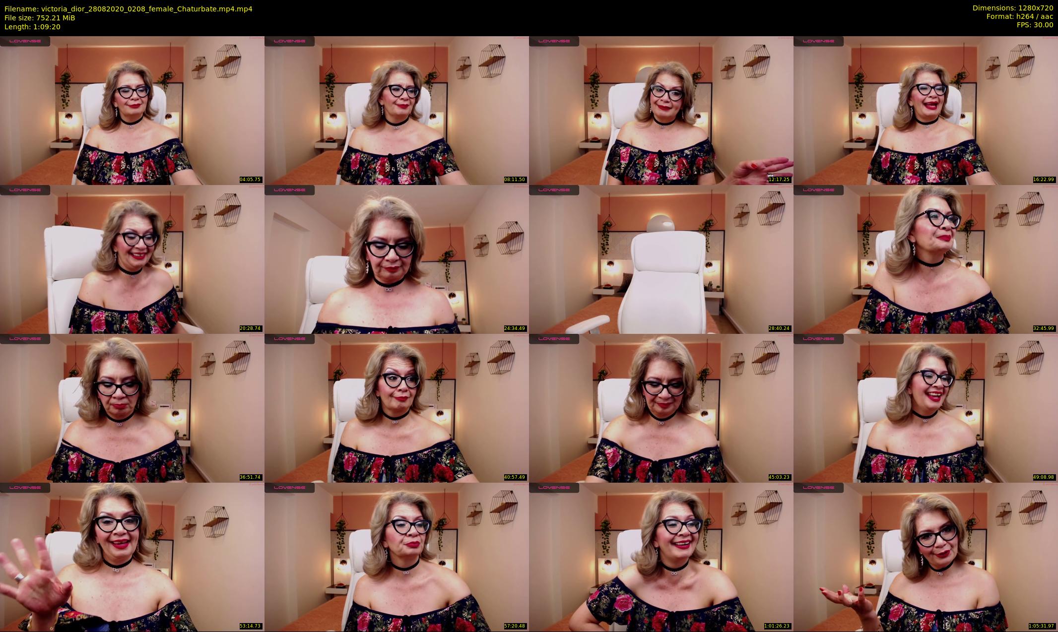 victoria_dior — 70 minute Chaturbate female cam show recording, 720p, Aug 28, 2020