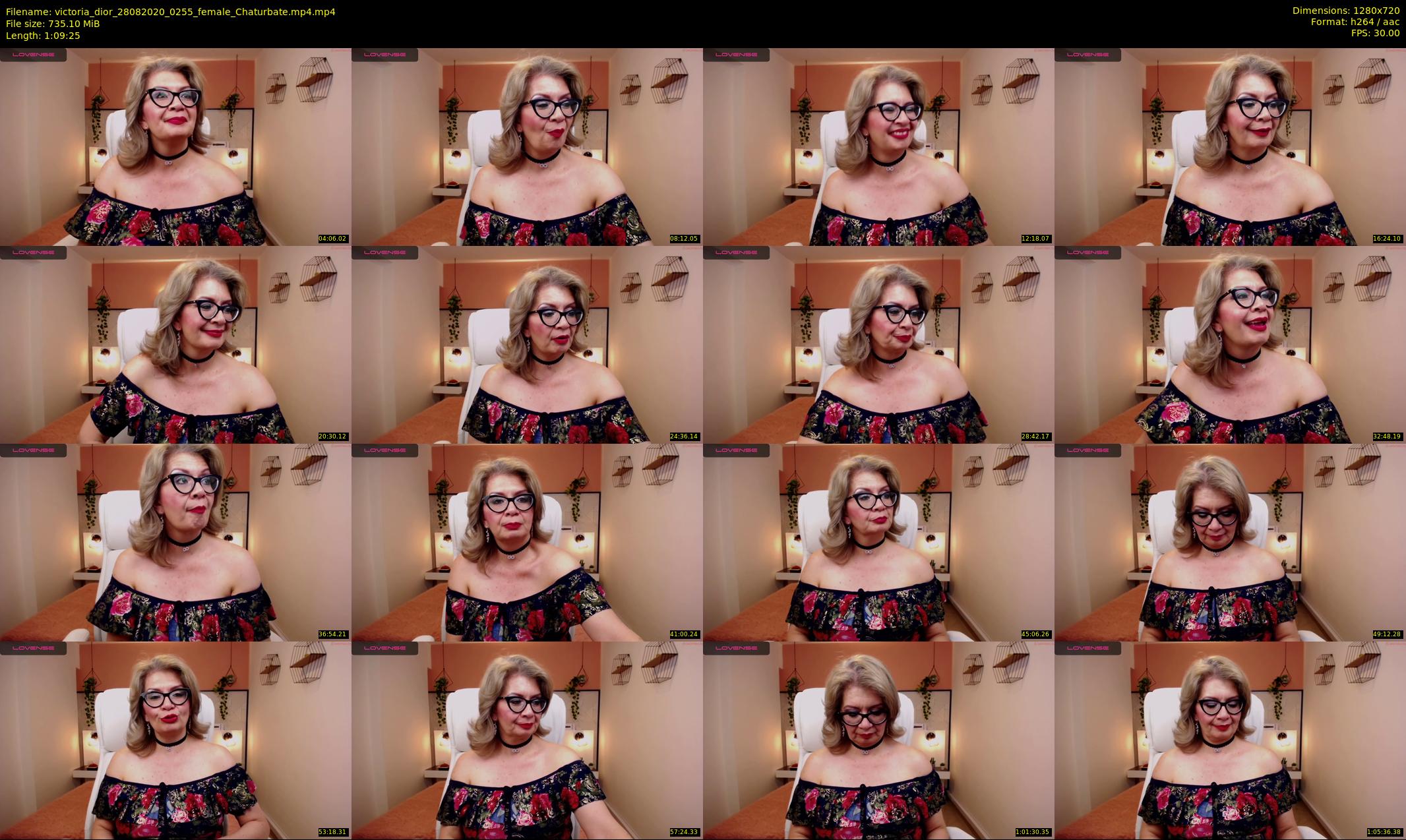 victoria_dior — 70 minute Chaturbate female cam show recording, 720p, Aug 28, 2020
