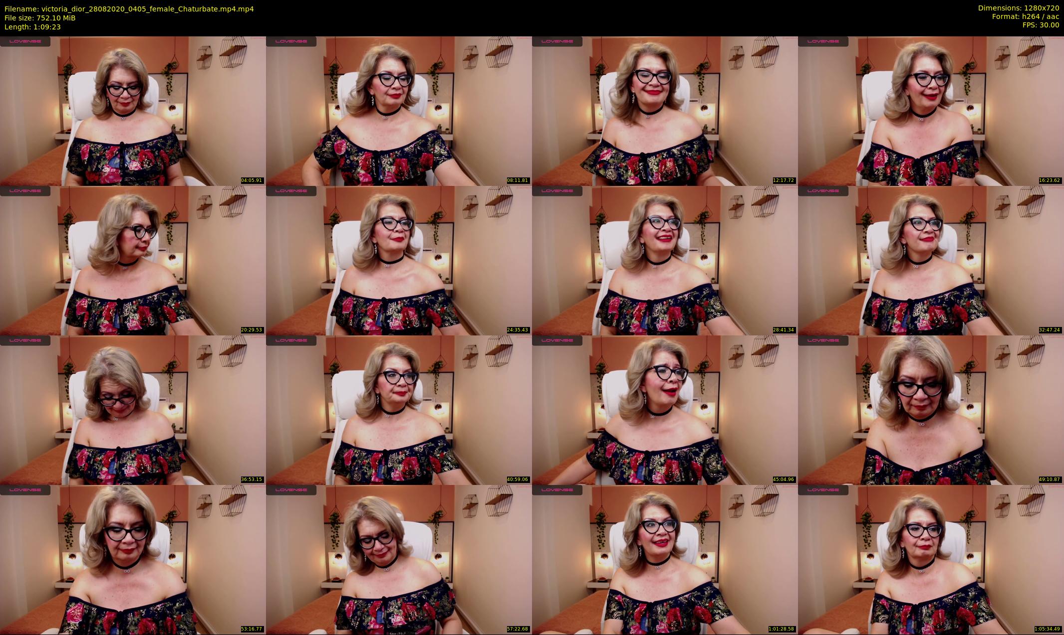 victoria_dior — 70 minute Chaturbate female cam show recording, 720p, Aug 28, 2020