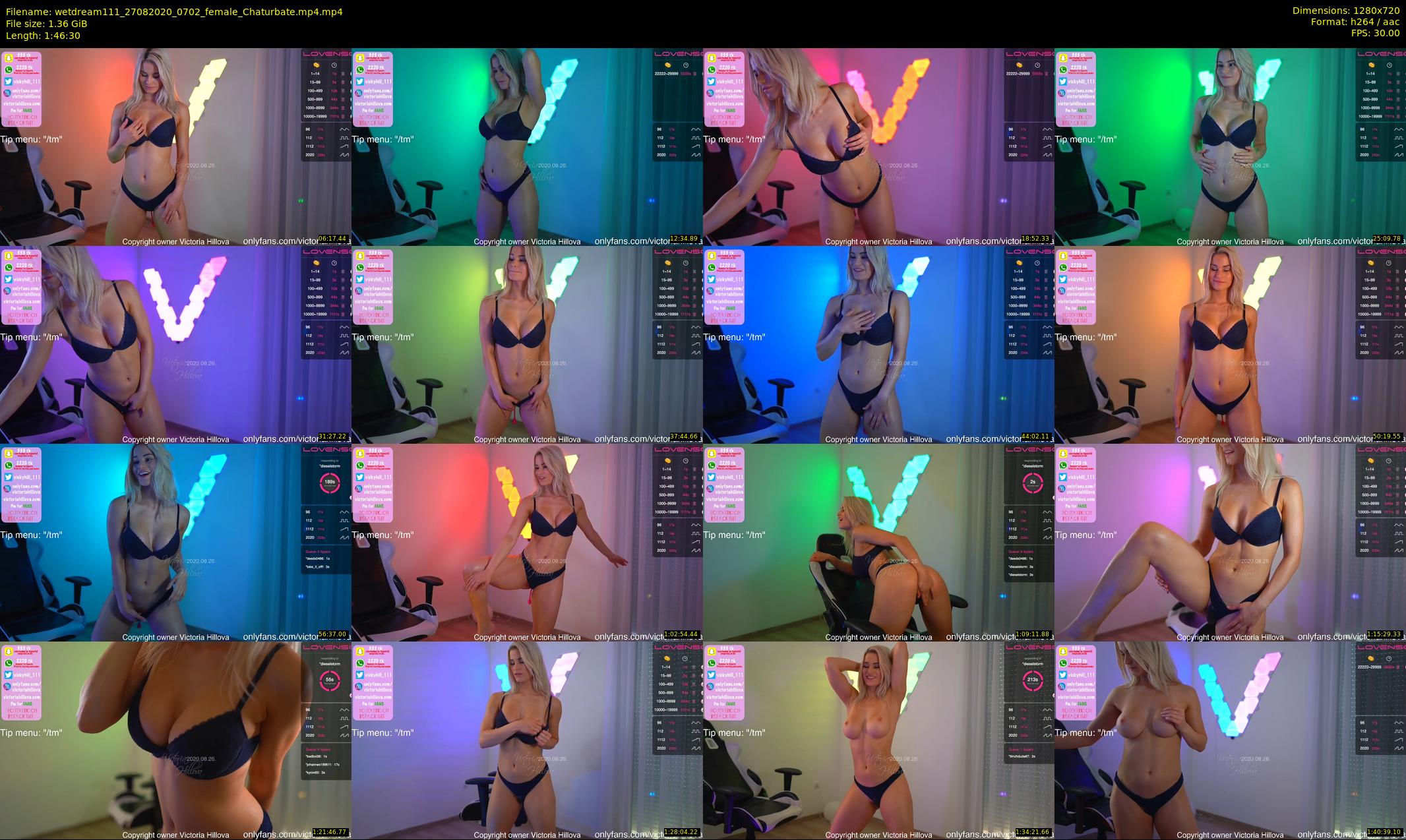 wetdream111 — 107 minute Chaturbate couple cam show recording, 720p, Aug 27, 2020