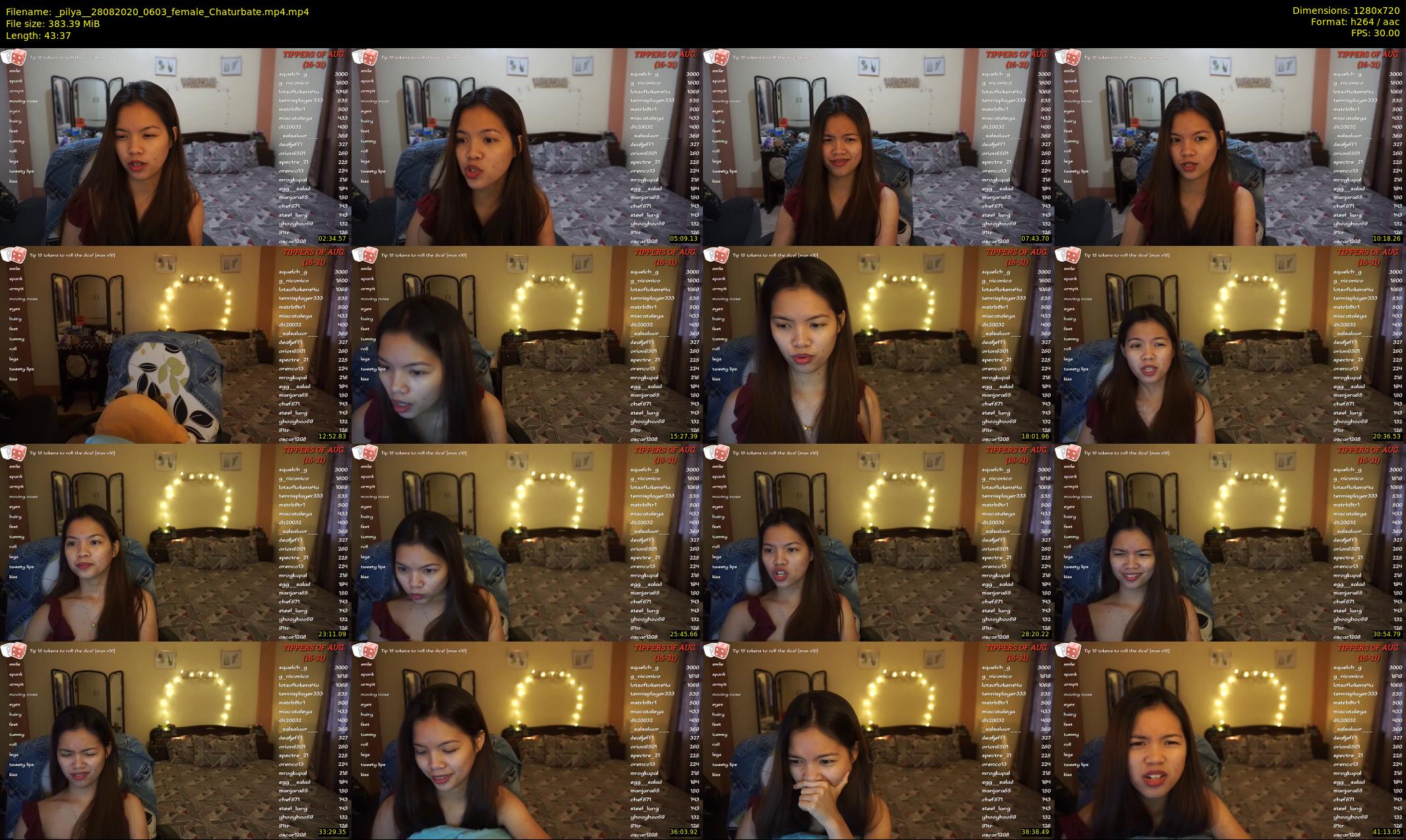_pilya_ — 44 minute Chaturbate female cam show recording, 720p, Aug 28, 2020