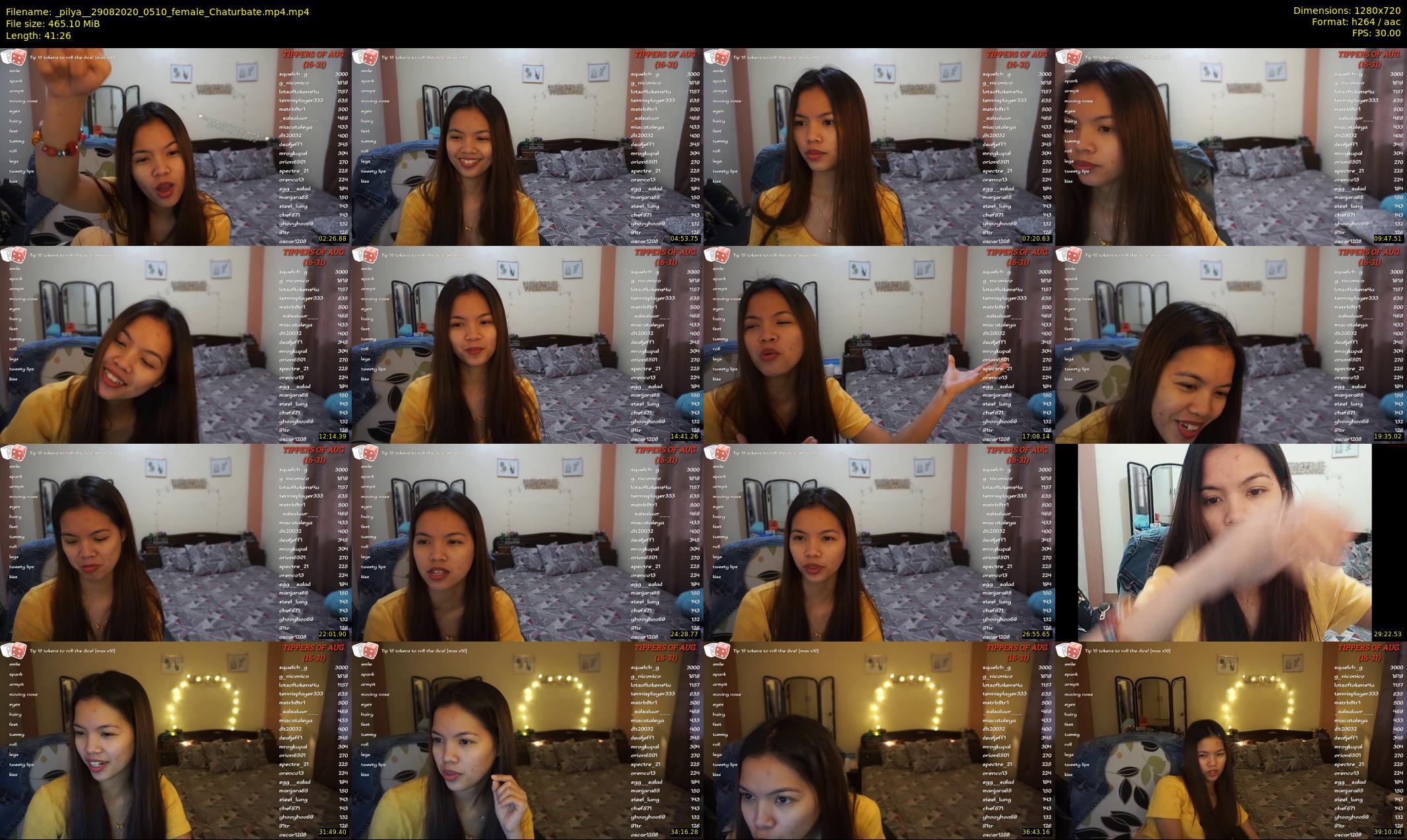 _pilya_ — 42 minute Chaturbate female cam show recording, 720p, Aug 29, 2020