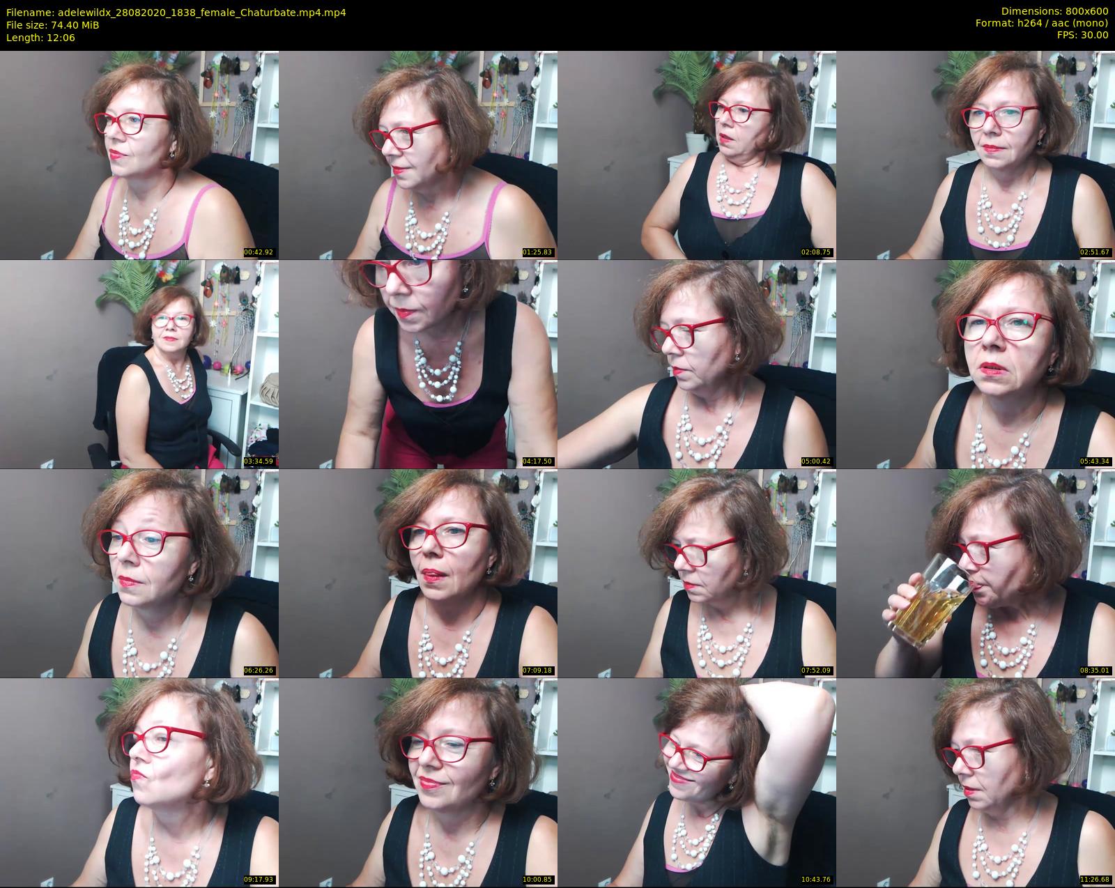 adelewildx — 13 minute Chaturbate female cam show recording, 480p, Aug 28, 2020
