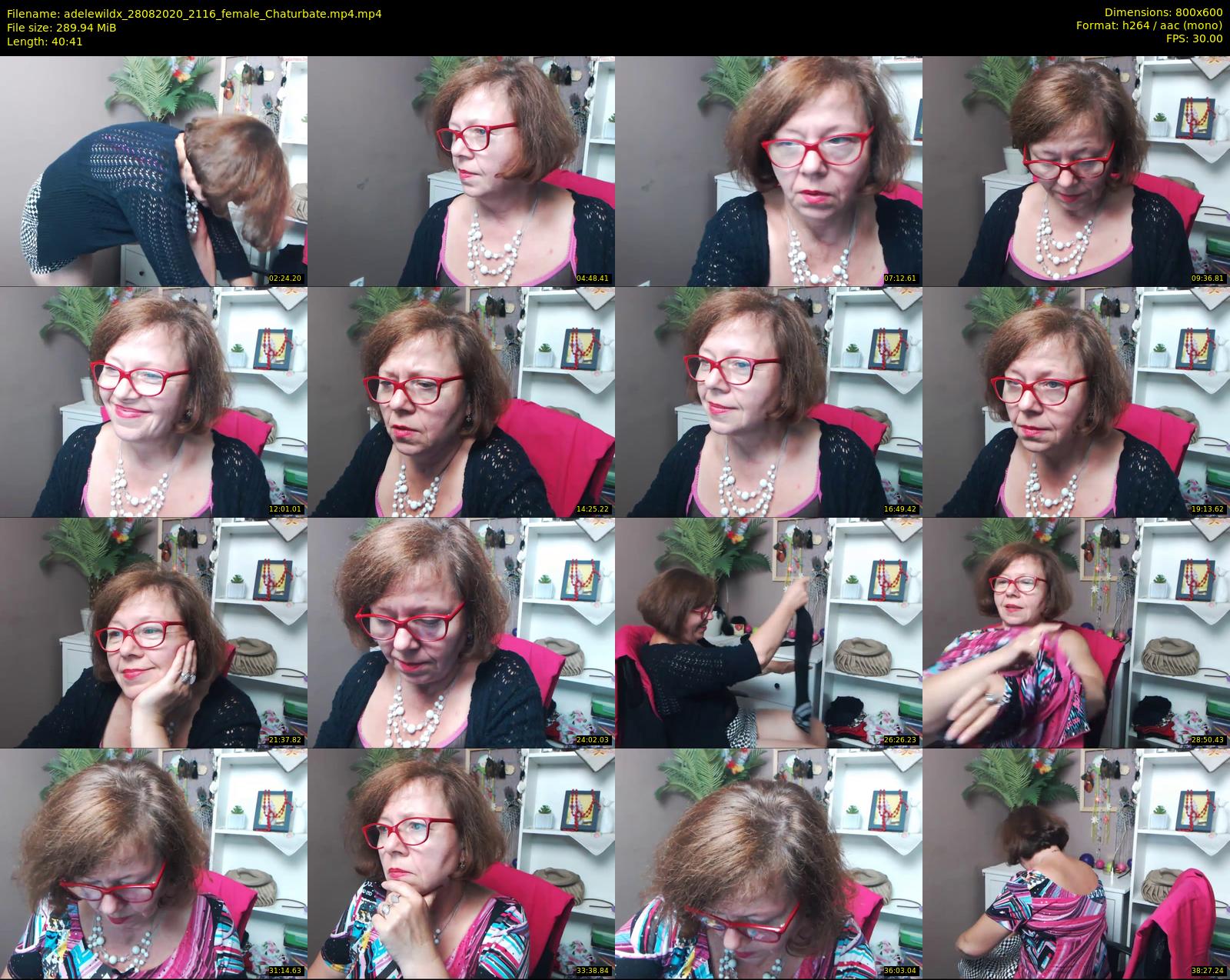 adelewildx — 41 minute Chaturbate female cam show recording, 480p, Aug 28, 2020