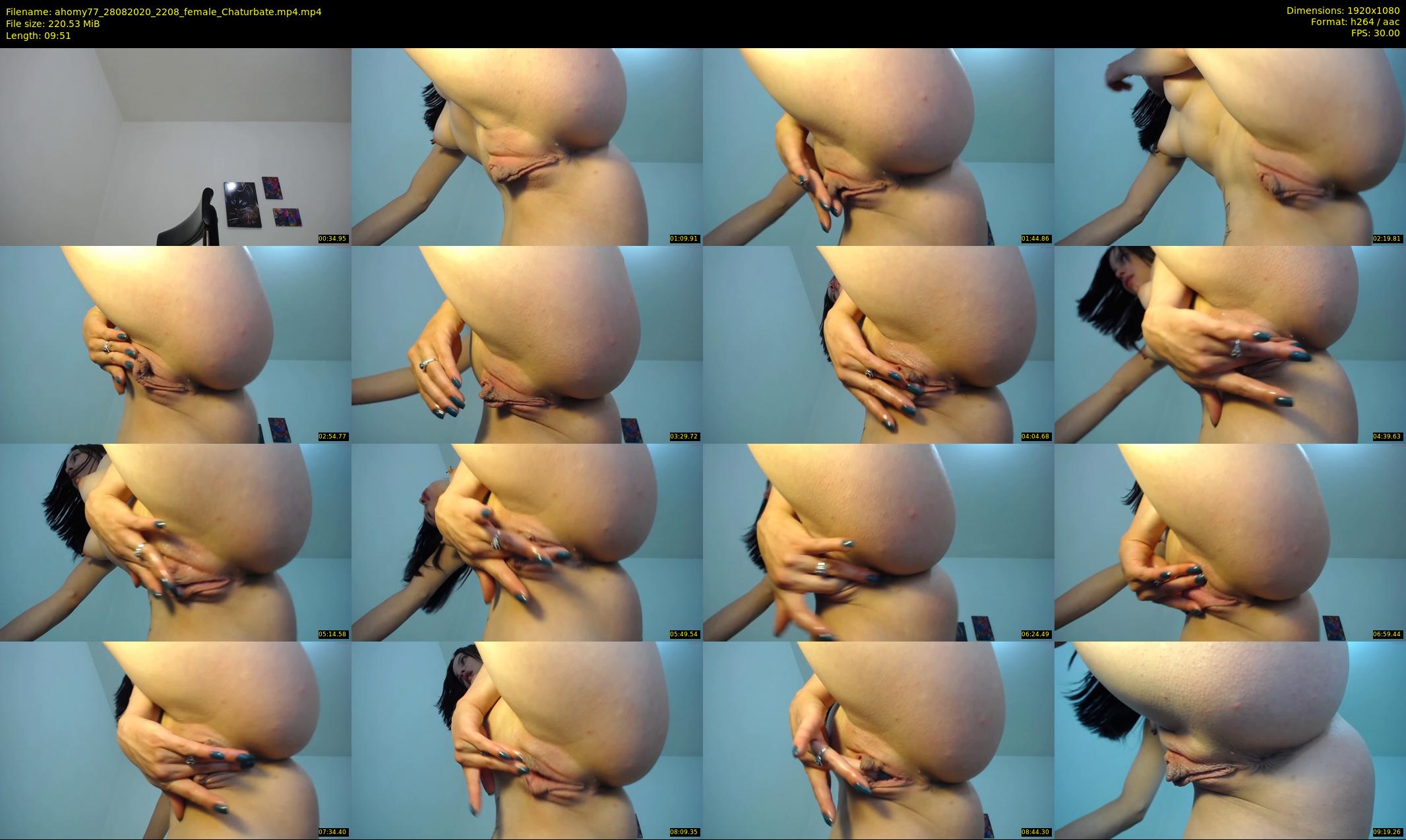 ahomy77 — 10 minute Chaturbate female cam show recording, 1080p, Aug 28, 2020