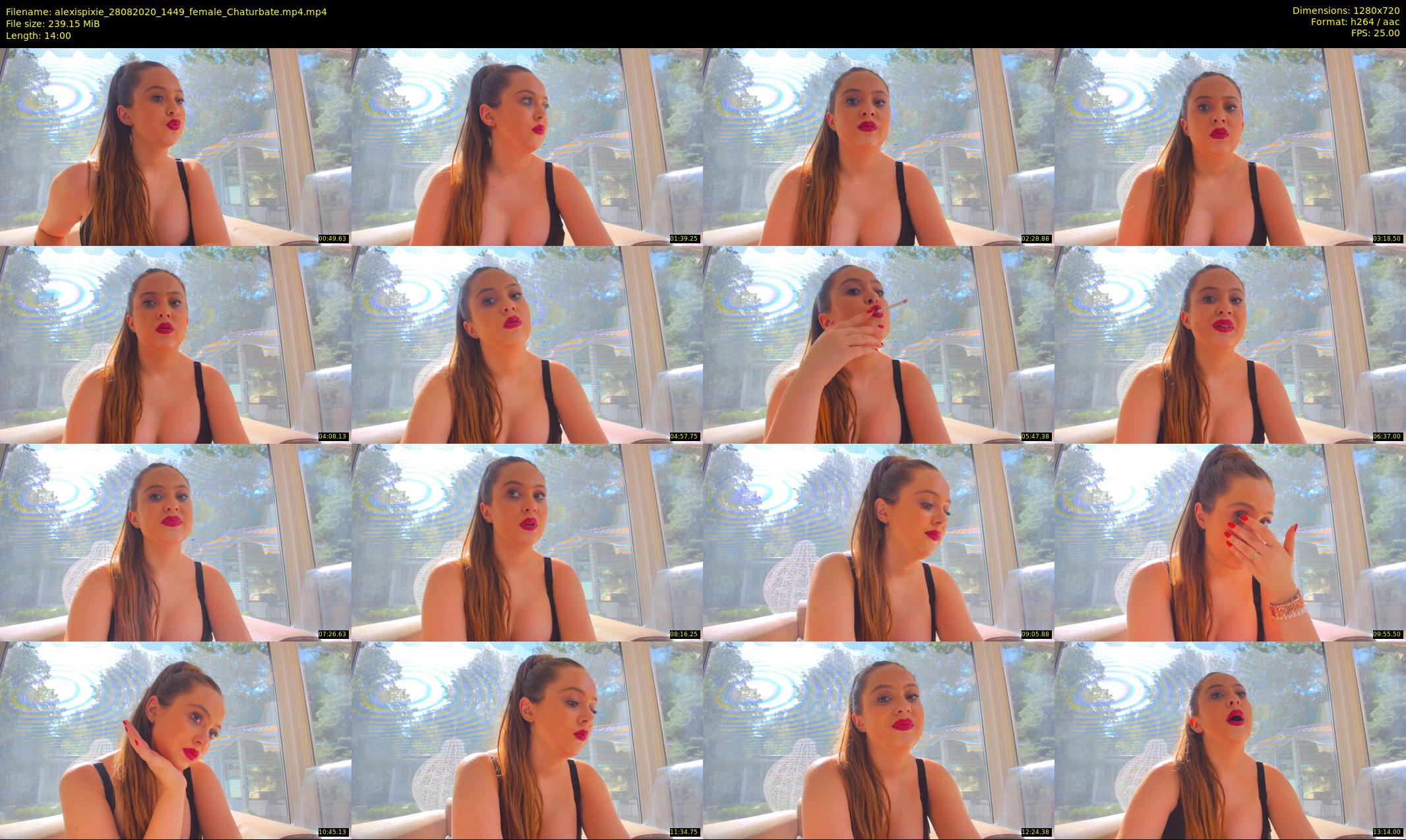 alexispixie — 14 minute Chaturbate female cam show recording, 720p, Aug 28, 2020