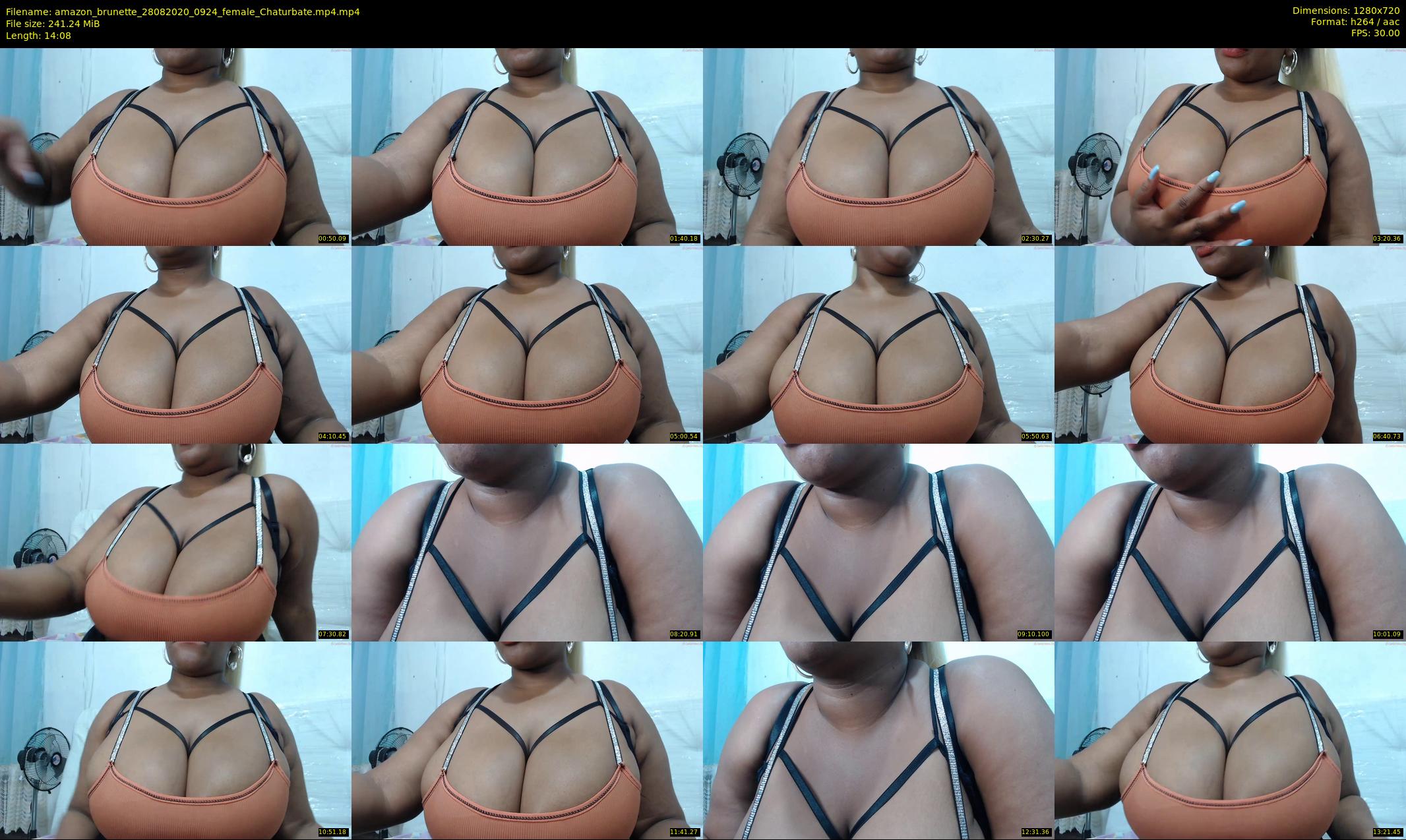 amazon_brunette — 15 minute Chaturbate female cam show recording, 720p, Aug 28, 2020