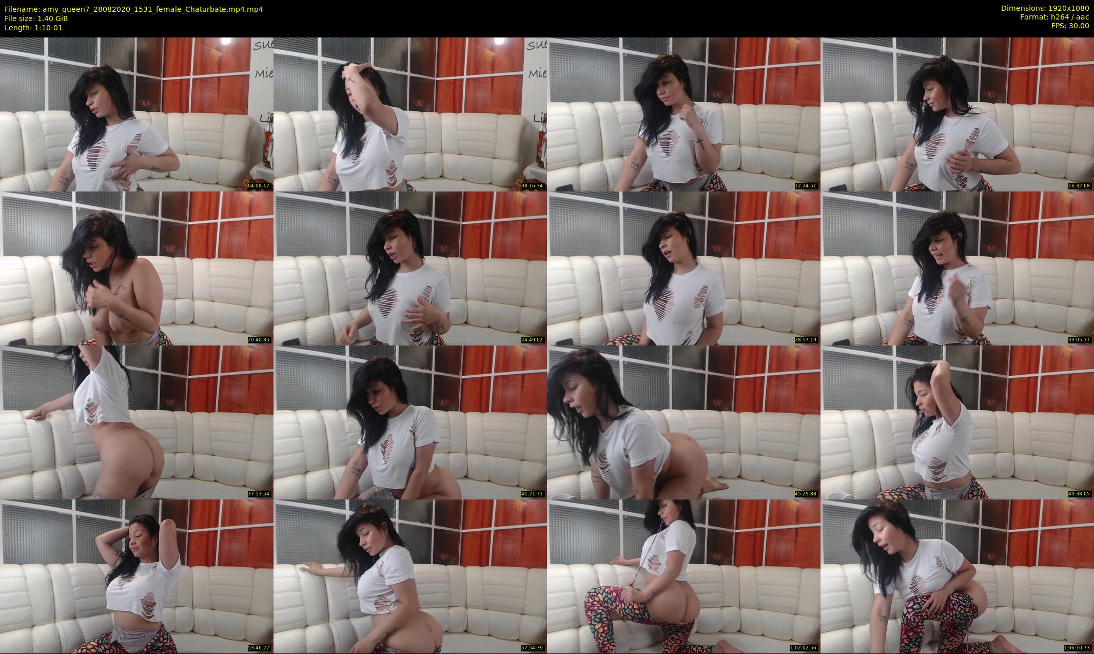 amy_queen7 — 71 minute Chaturbate female cam show recording, 1080p, Aug 28, 2020