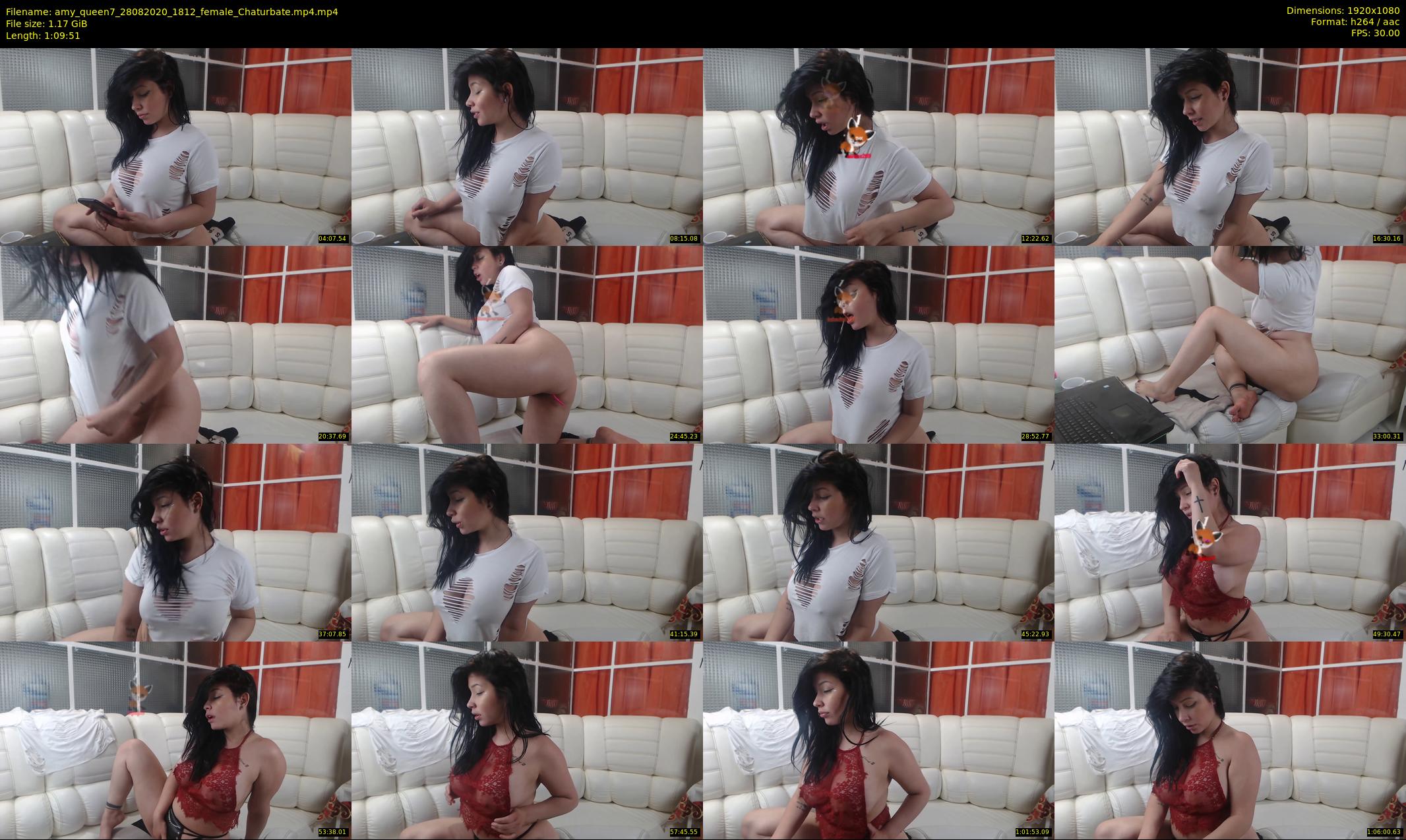amy_queen7 — 70 minute Chaturbate female cam show recording, 1080p, Aug 28, 2020