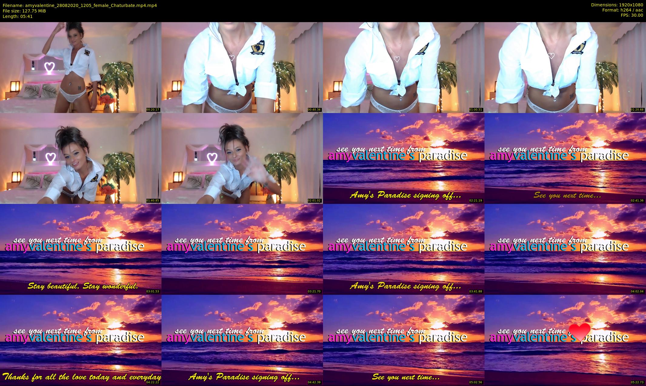 amyvalentine — 6 minute Chaturbate female cam show recording, 1080p, Aug 28, 2020
