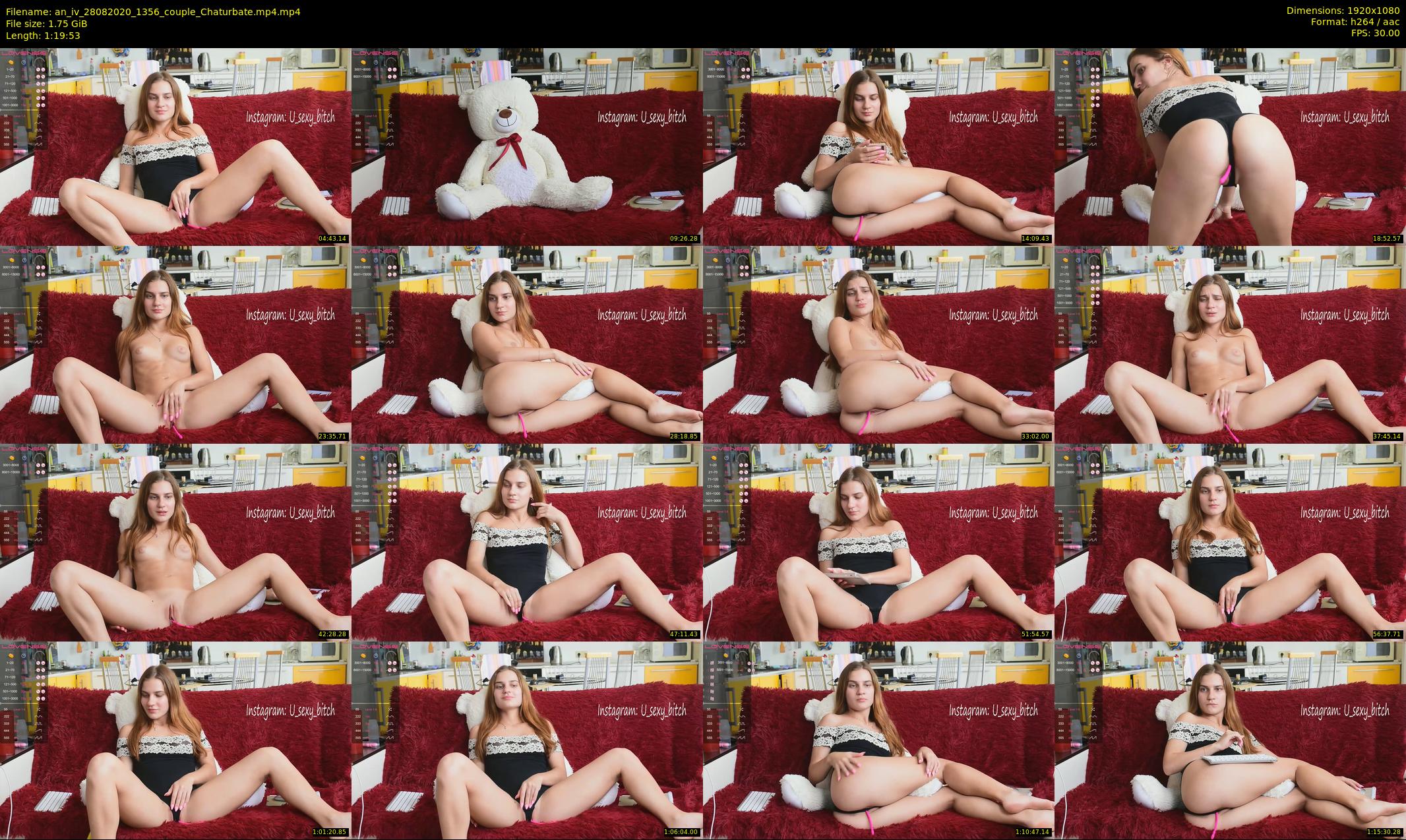 an_iv — 80 minute Chaturbate female cam show recording, 1080p, Aug 28, 2020