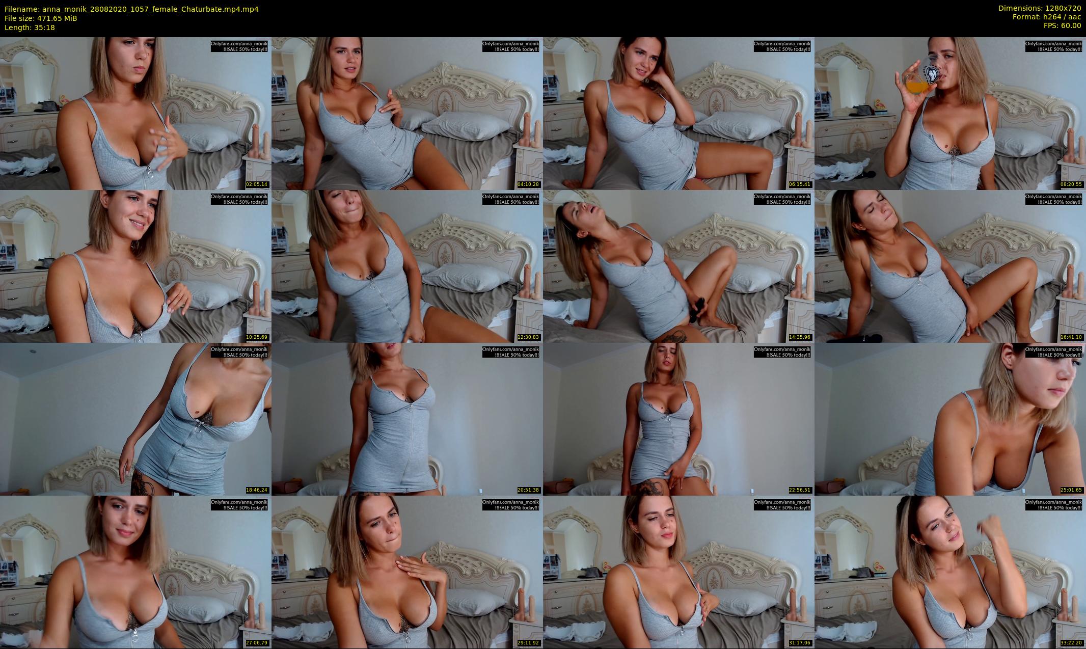 anna_monik — 36 minute Chaturbate couple cam show recording, 720p, Aug 28, 2020