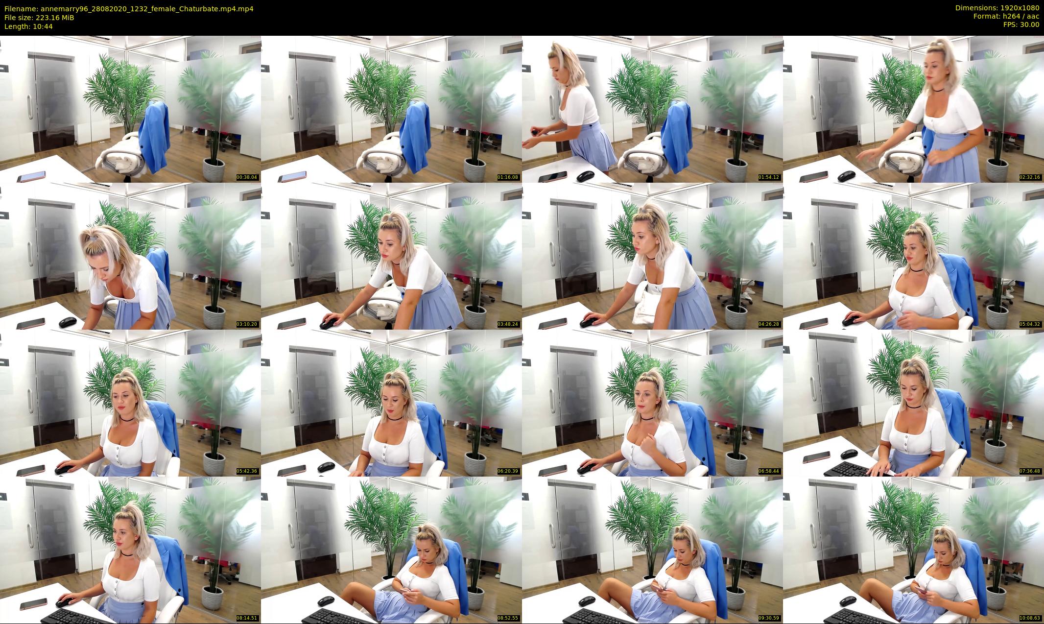 annemarry96 — 11 minute Chaturbate female cam show recording, 1080p, Aug 28, 2020