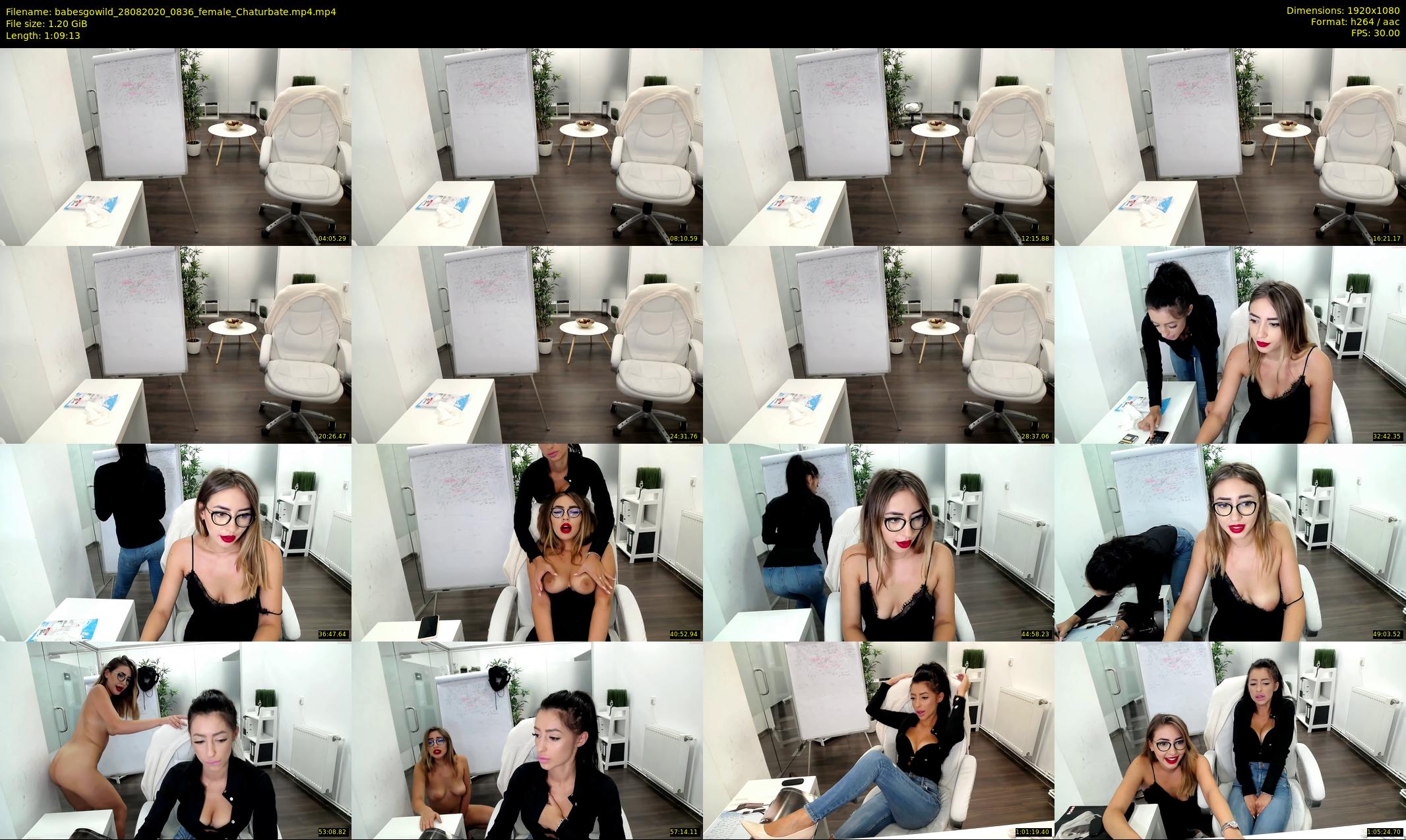 babesgowild — 70 minute Chaturbate couple cam show recording, 1080p, Aug 28, 2020