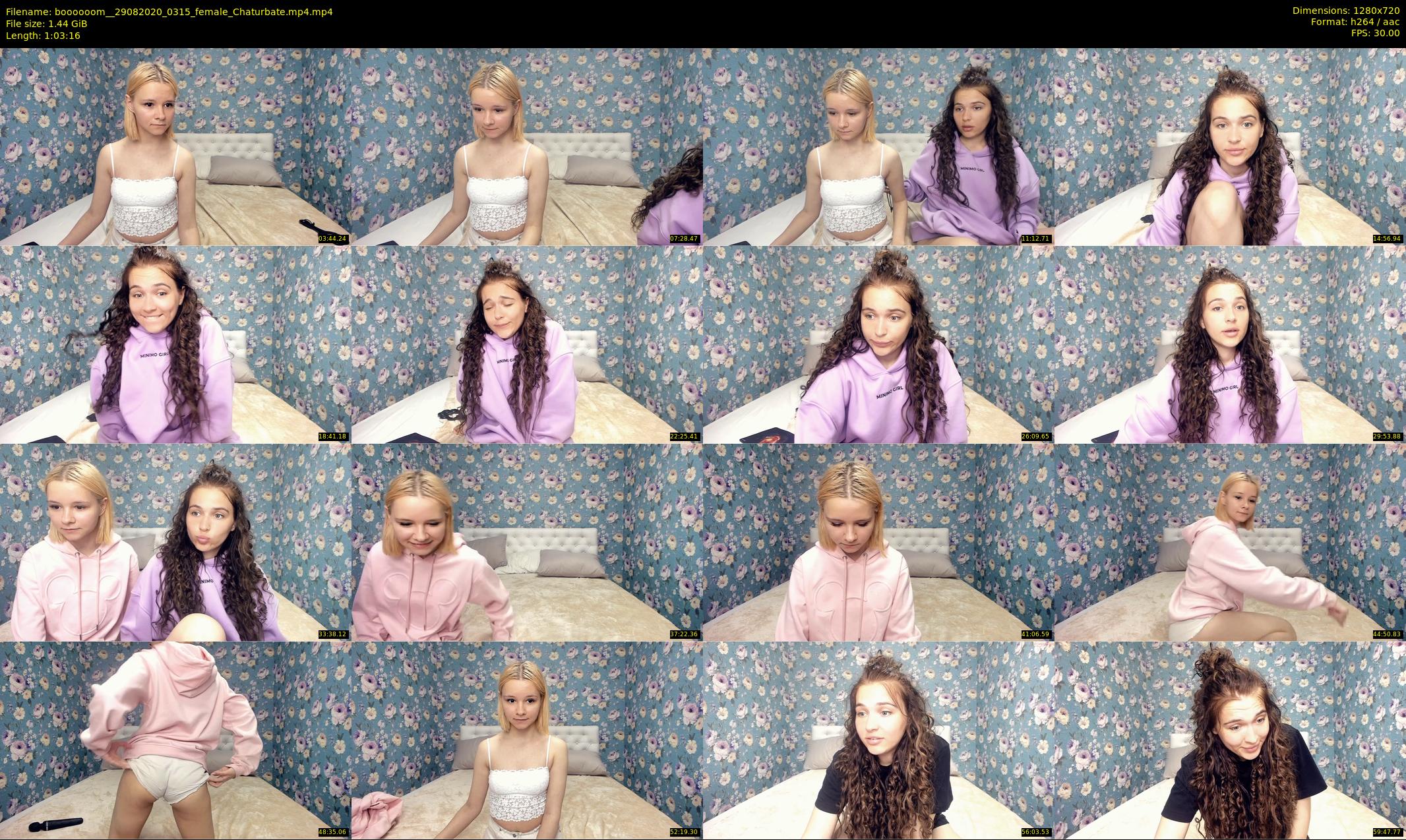 boooooom_ — 64 minute Chaturbate female cam show recording, 720p, Aug 29, 2020