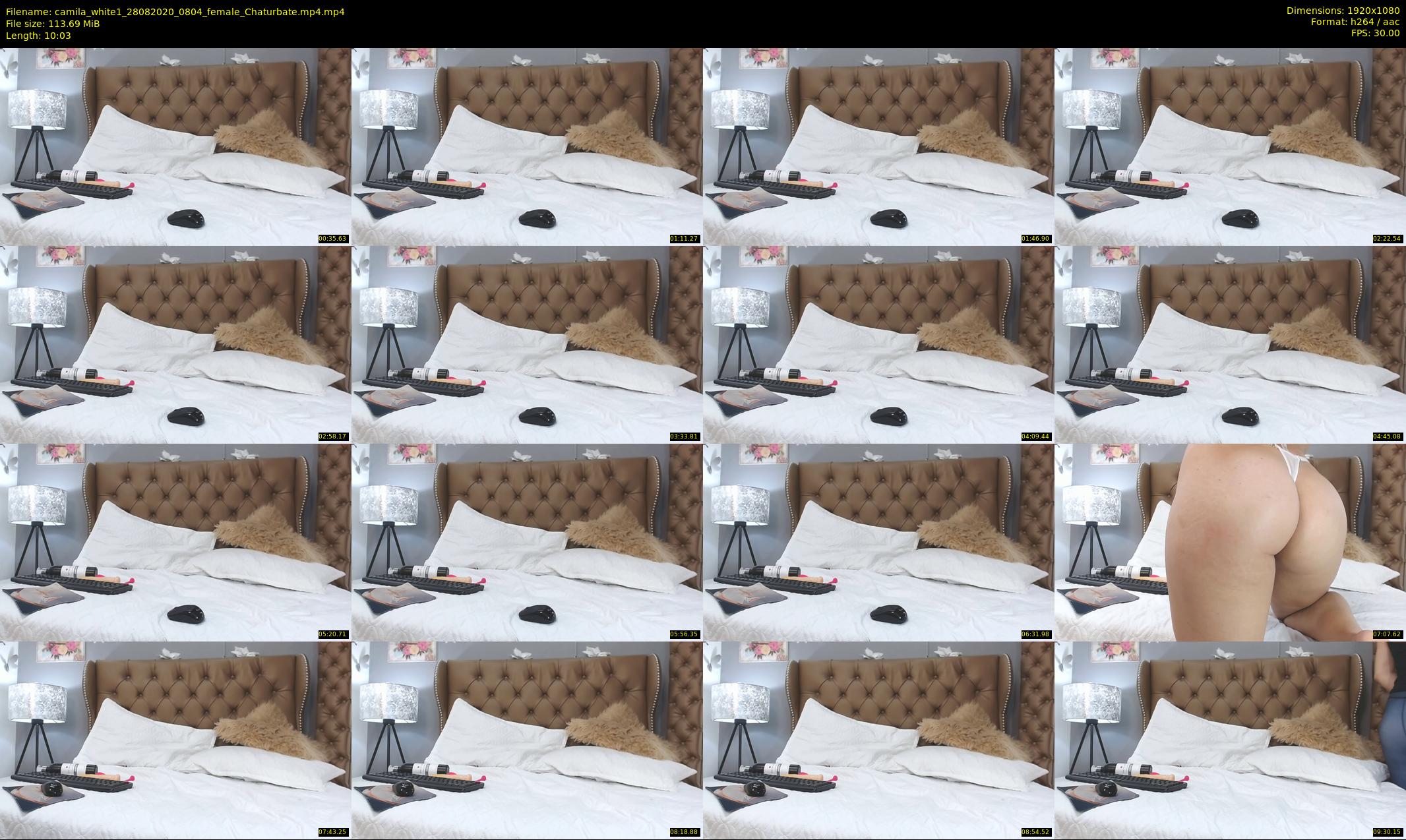 camila_white1 — 11 minute Chaturbate female cam show recording, 1080p, Aug 28, 2020