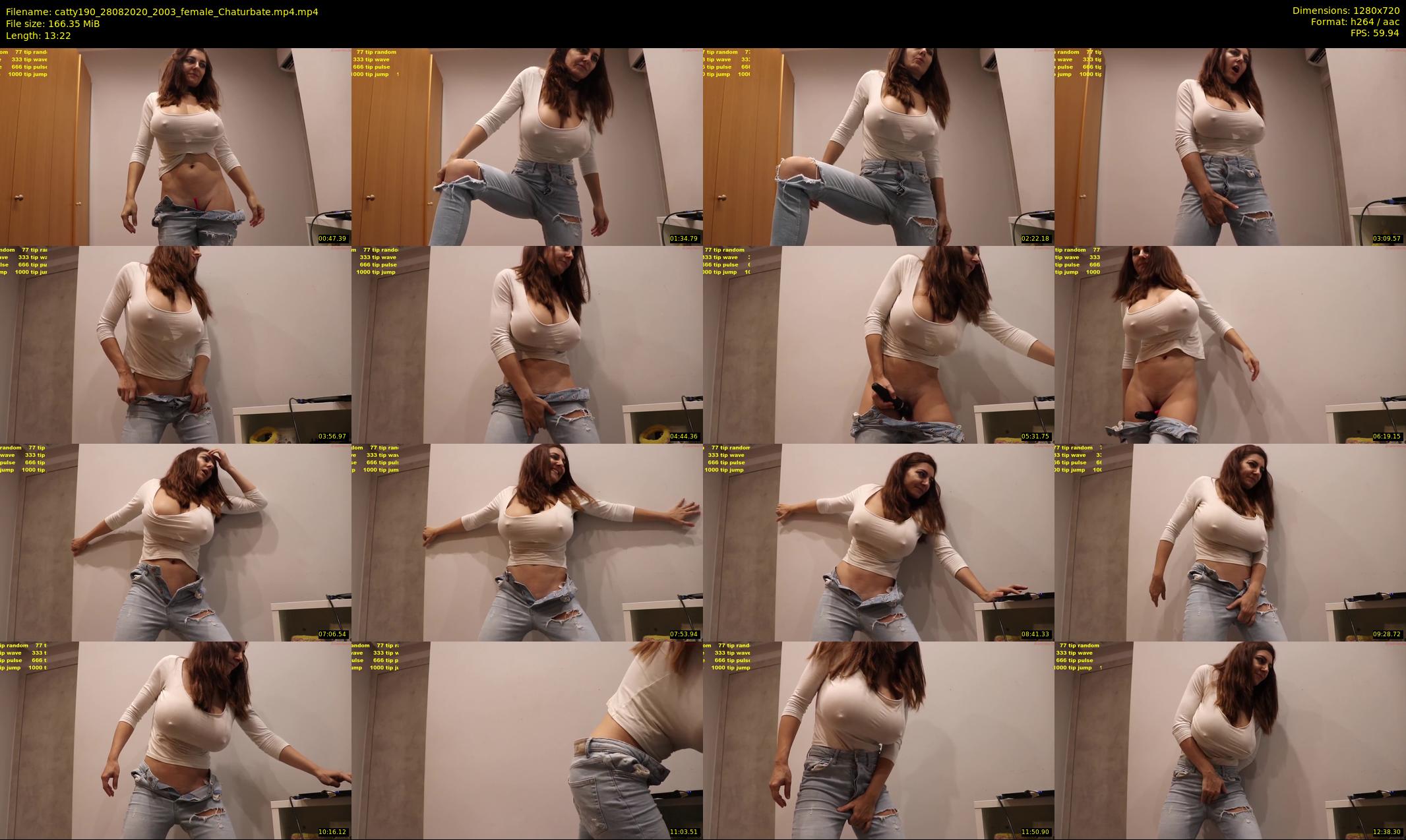 catty190 — 14 minute Chaturbate female cam show recording, 720p, Aug 28, 2020