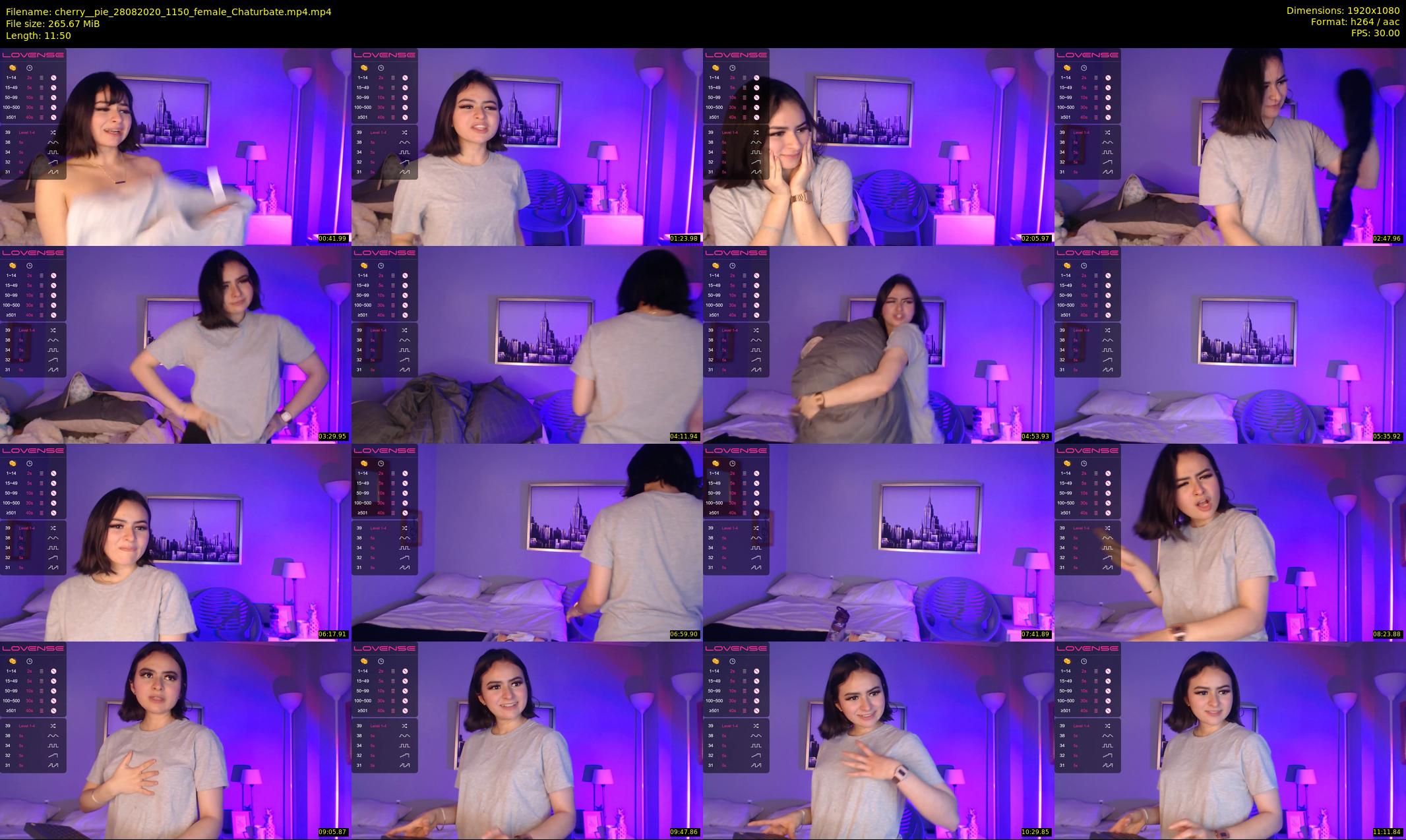 cherry__pie — 12 minute Chaturbate female cam show recording, 1080p, Aug 28, 2020