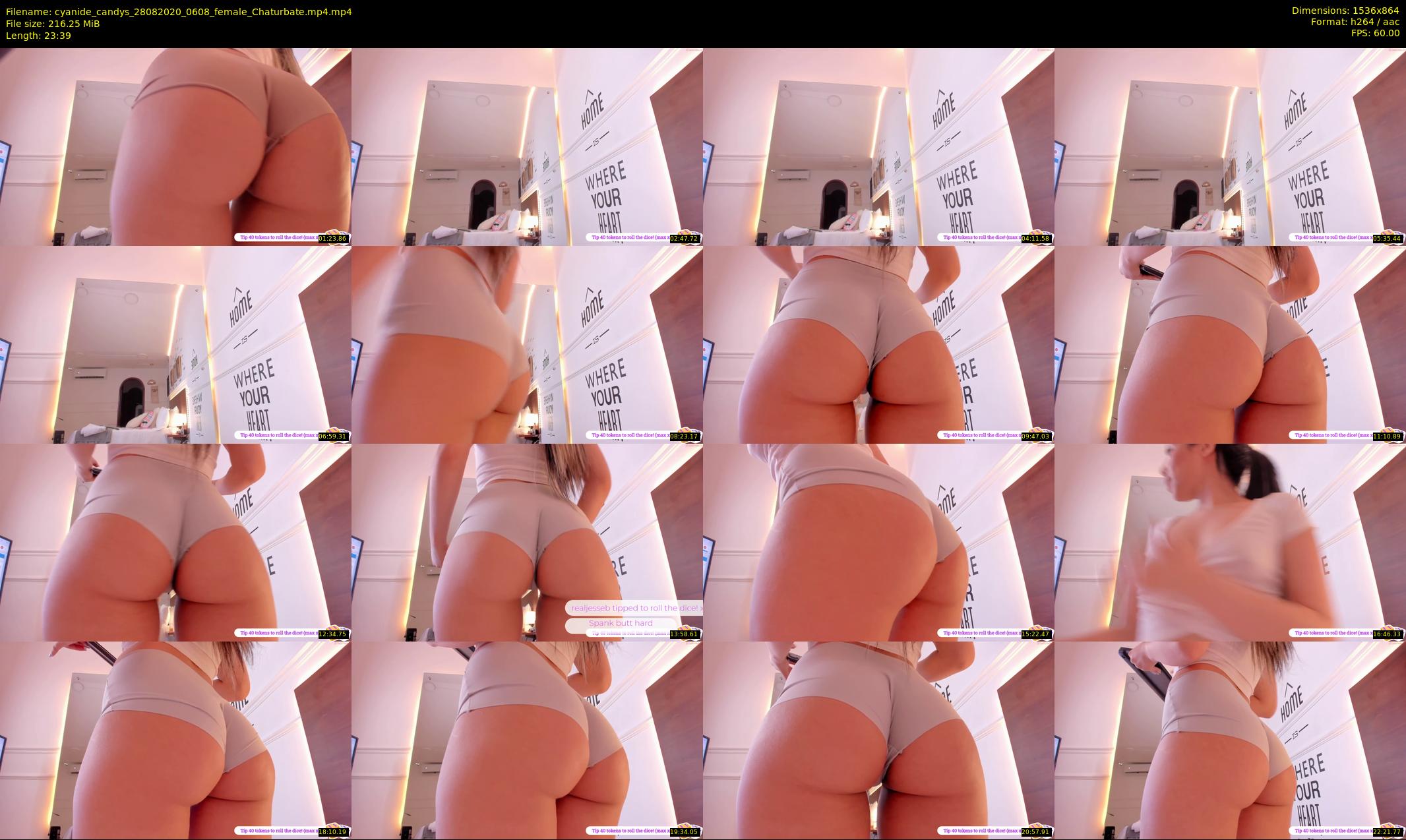 cyanide_candys — 24 minute Chaturbate female cam show recording, 720p, Aug 28, 2020