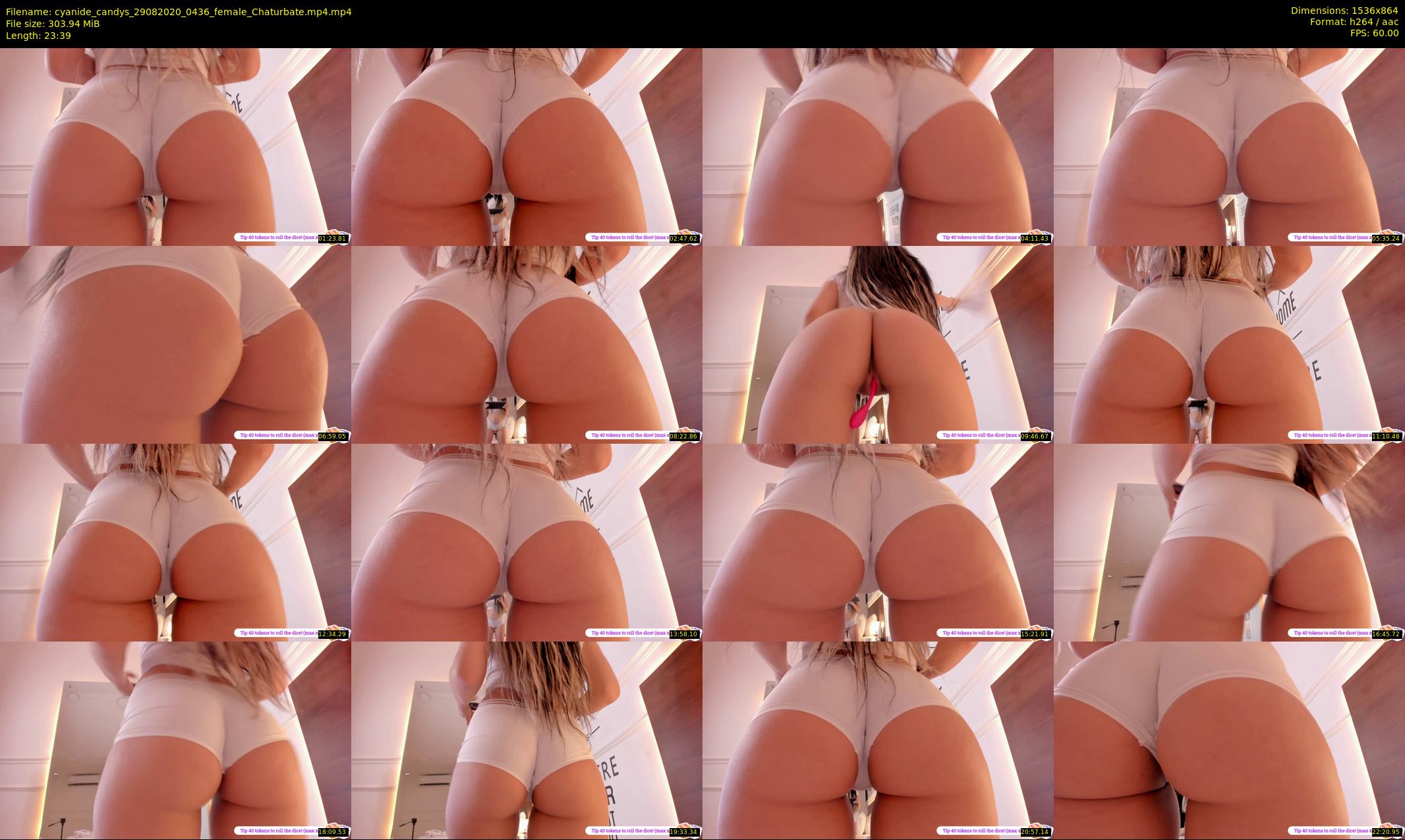 cyanide_candys — 24 minute Chaturbate female cam show recording, 720p, Aug 29, 2020