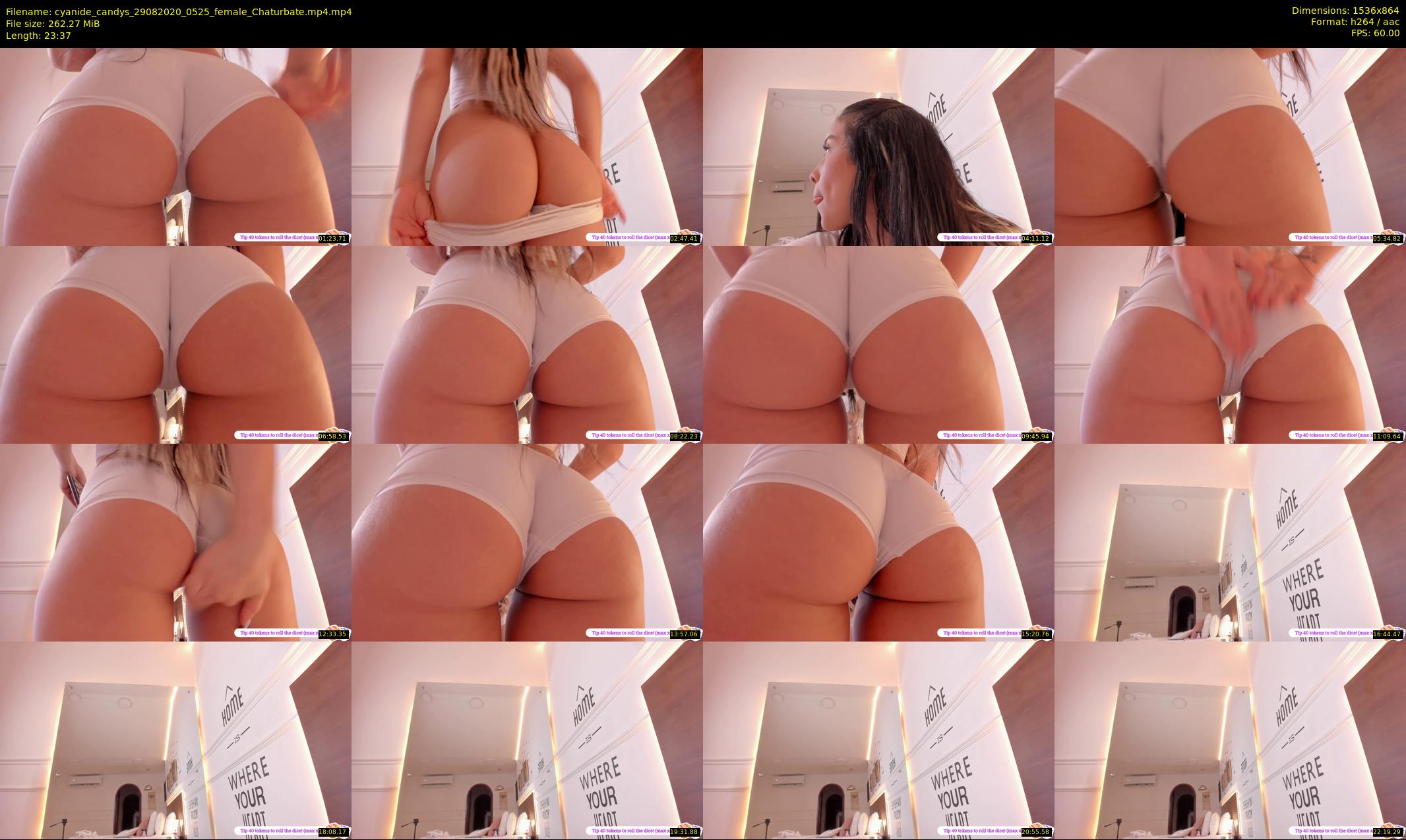 cyanide_candys — 24 minute Chaturbate female cam show recording, 720p, Aug 29, 2020