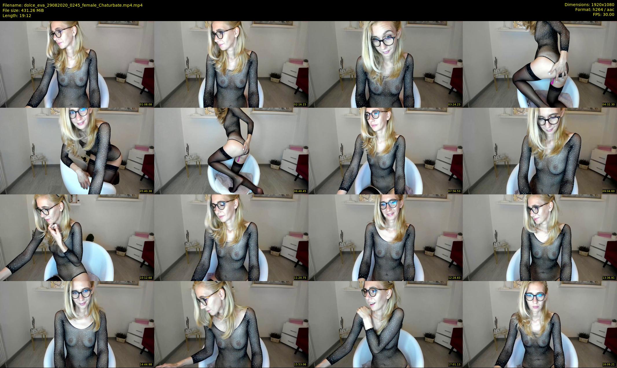 dolce_eva — 20 minute Chaturbate female cam show recording, 1080p, Aug 29, 2020