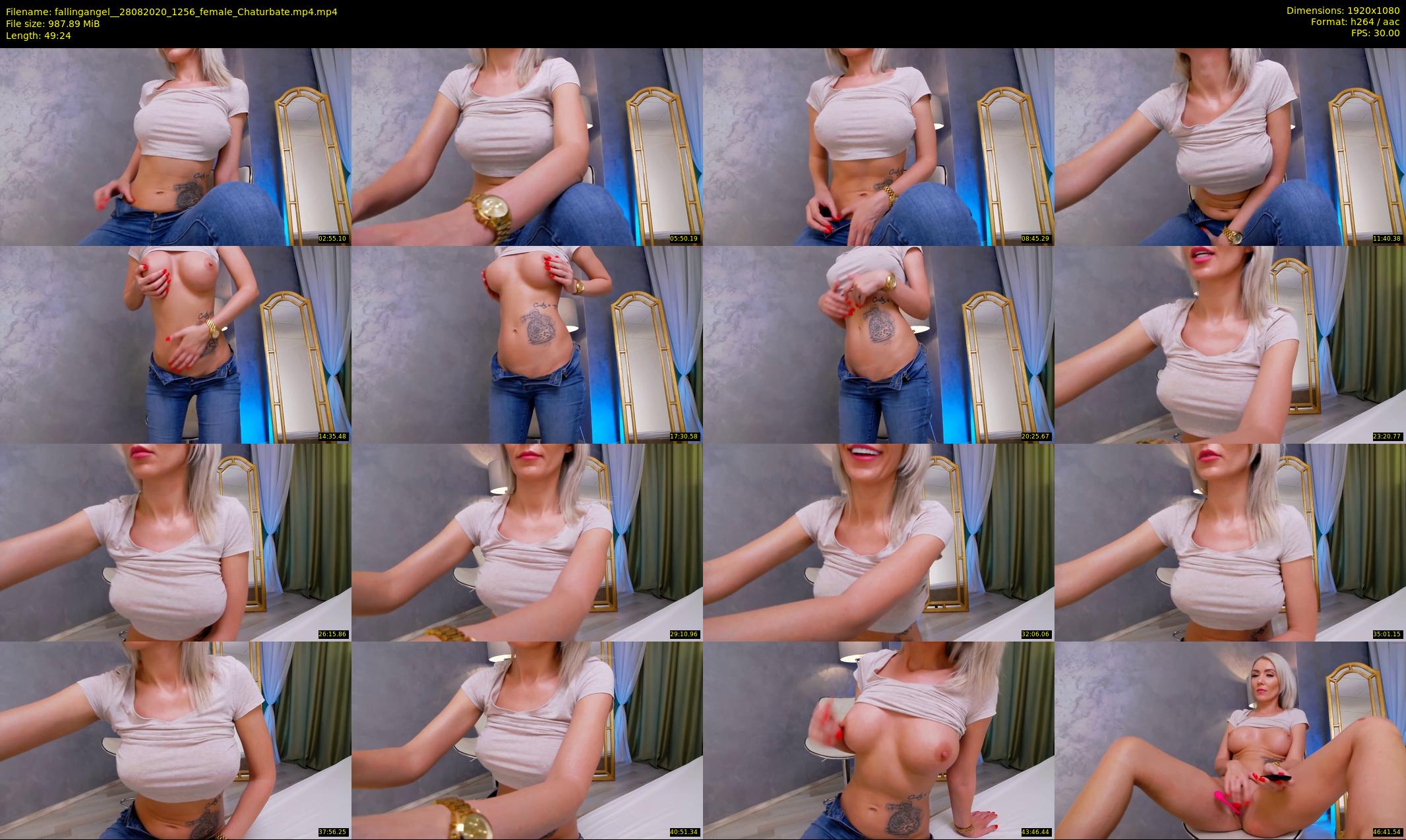 fallingangel_ — 50 minute Chaturbate female cam show recording, 1080p, Aug 28, 2020