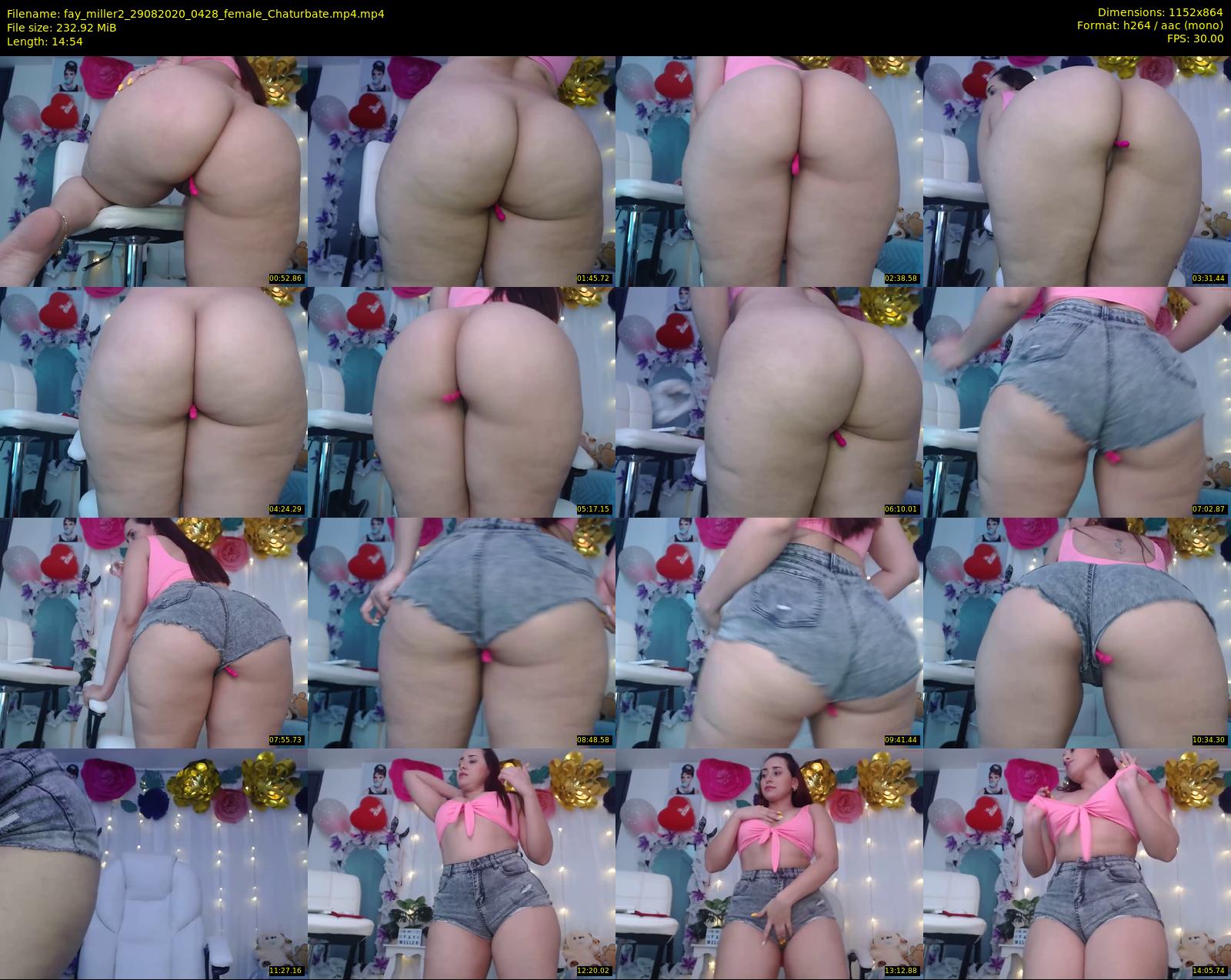 fay_miller2 — 15 minute Chaturbate female cam show recording, 720p, Aug 29, 2020