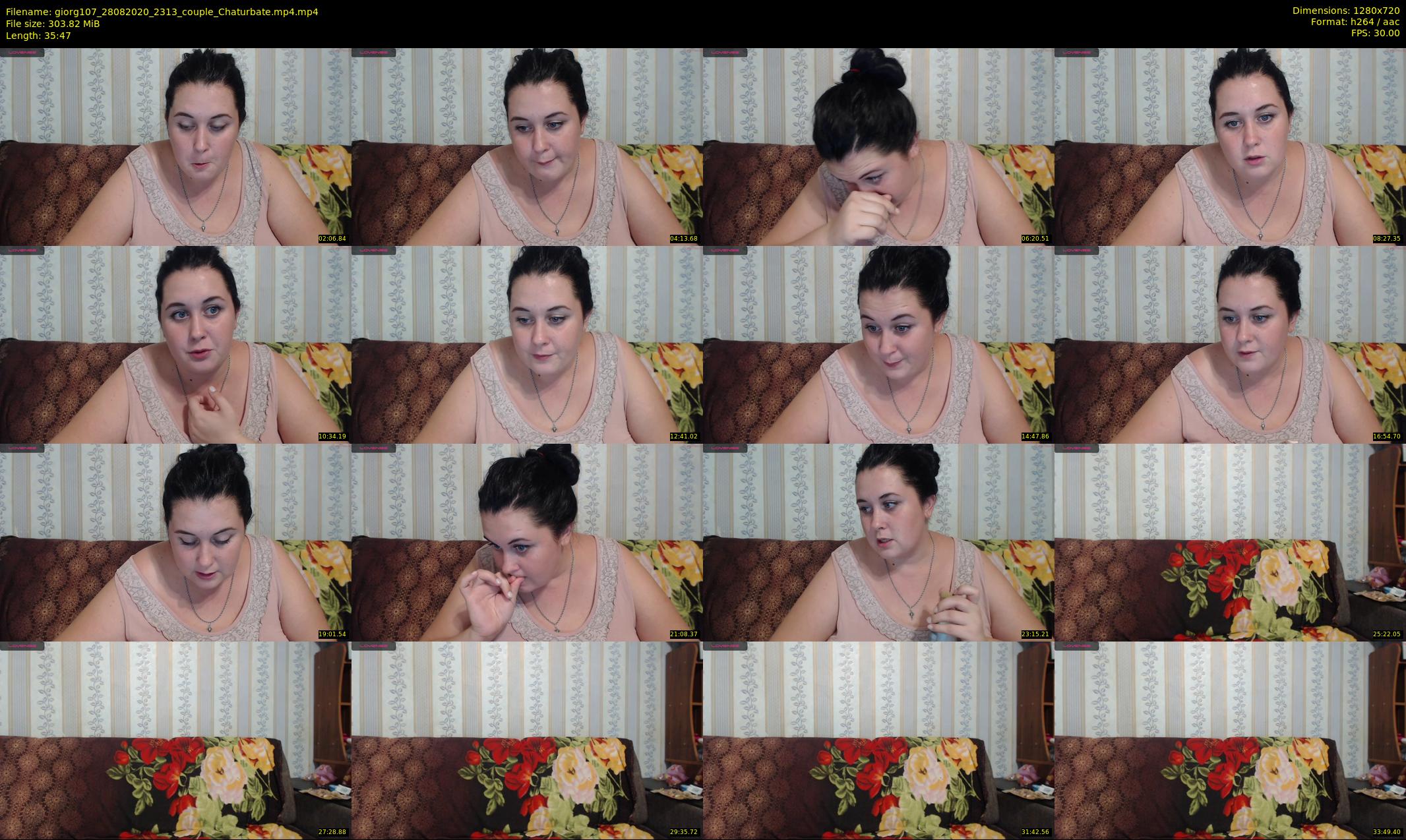 giorg107 — 36 minute Chaturbate couple cam show recording, 720p, Aug 28, 2020