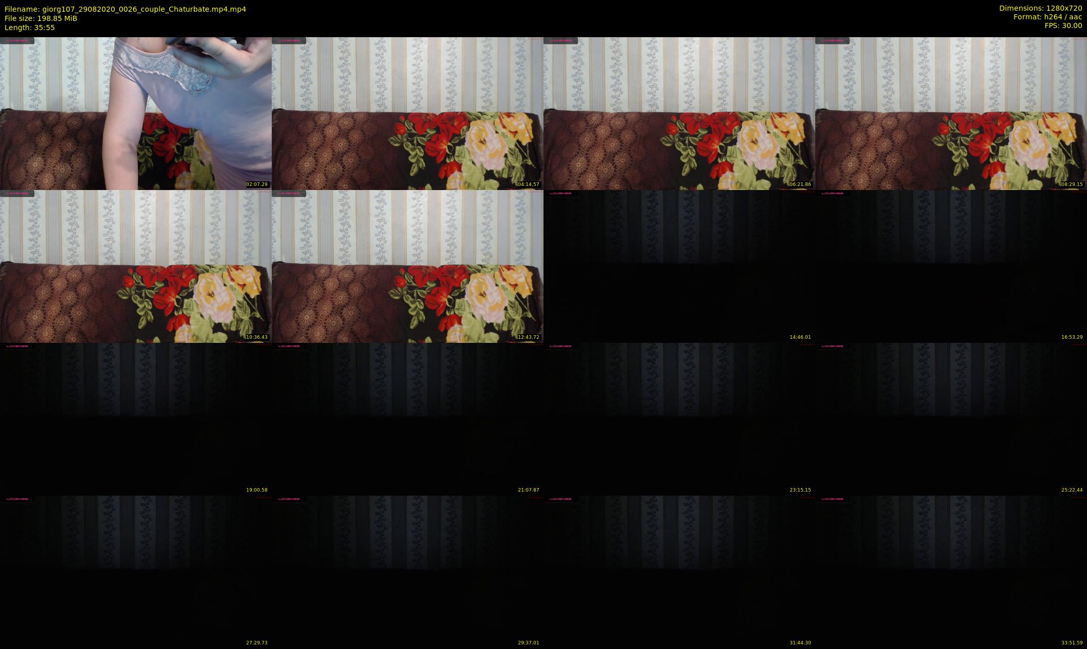 giorg107 — 36 minute Chaturbate couple cam show recording, 720p, Aug 29, 2020