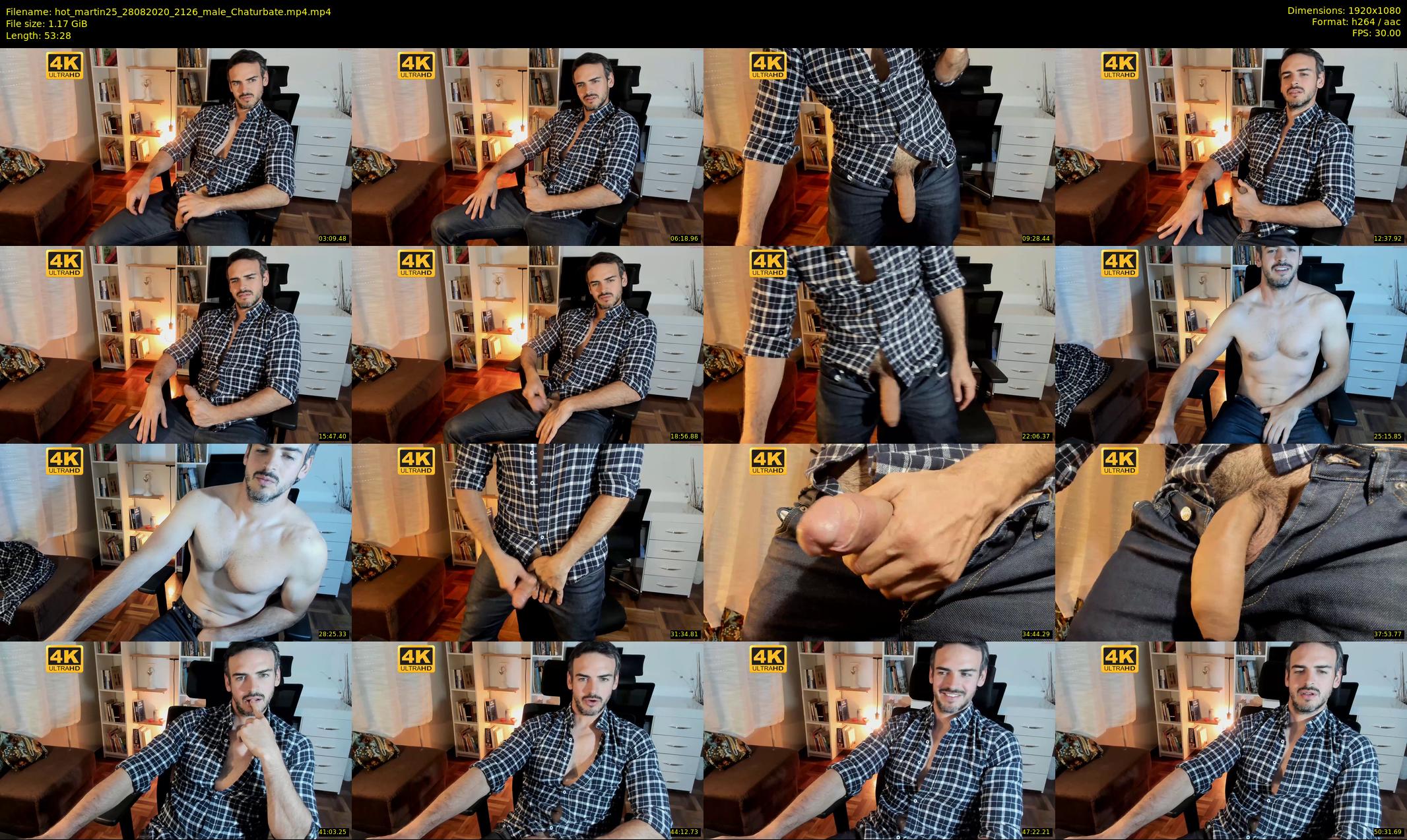hot_martin25 — 54 minute Chaturbate male cam show recording, 1080p, Aug 28, 2020