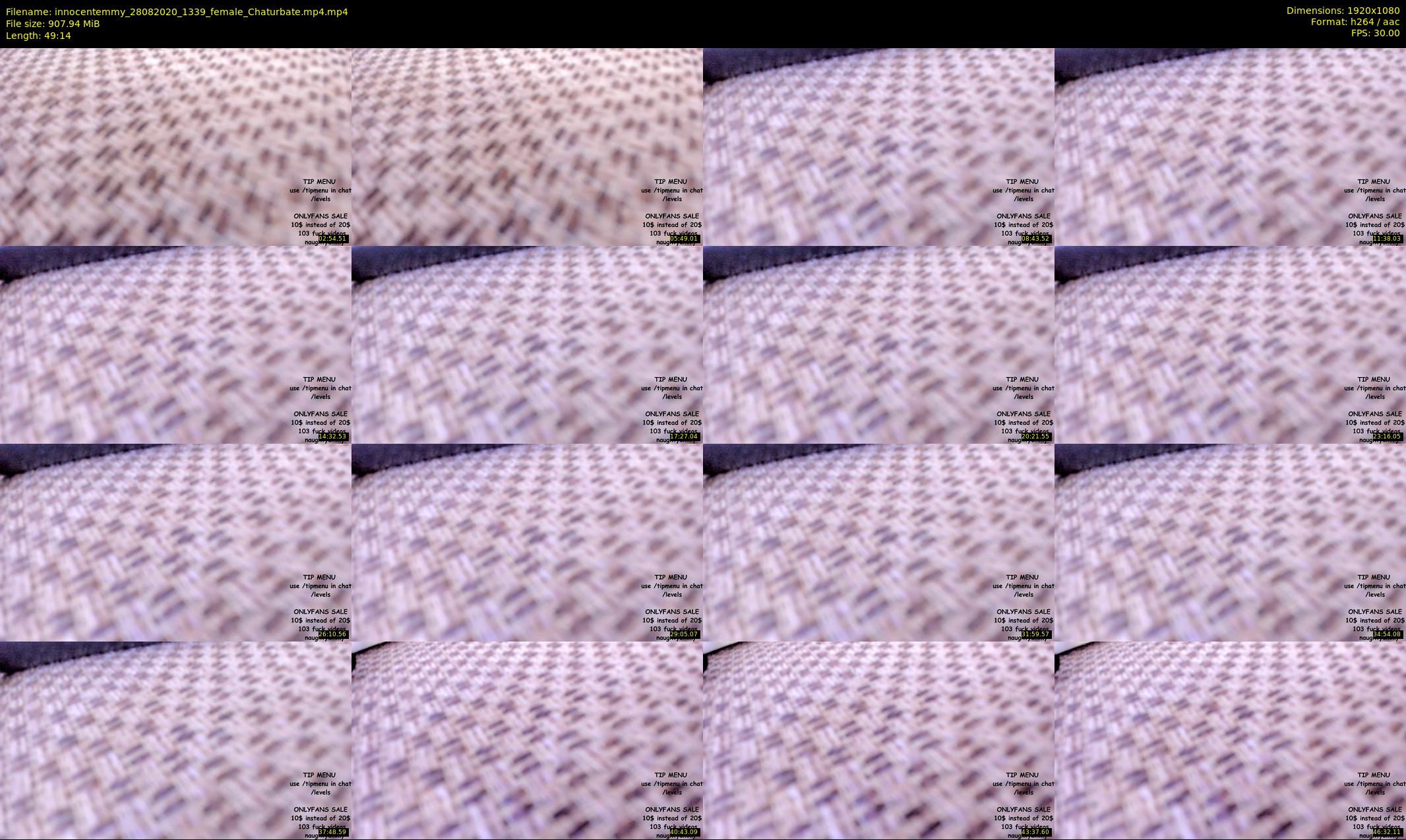 innocentemmy — 50 minute Chaturbate female cam show recording, 1080p, Aug 28, 2020