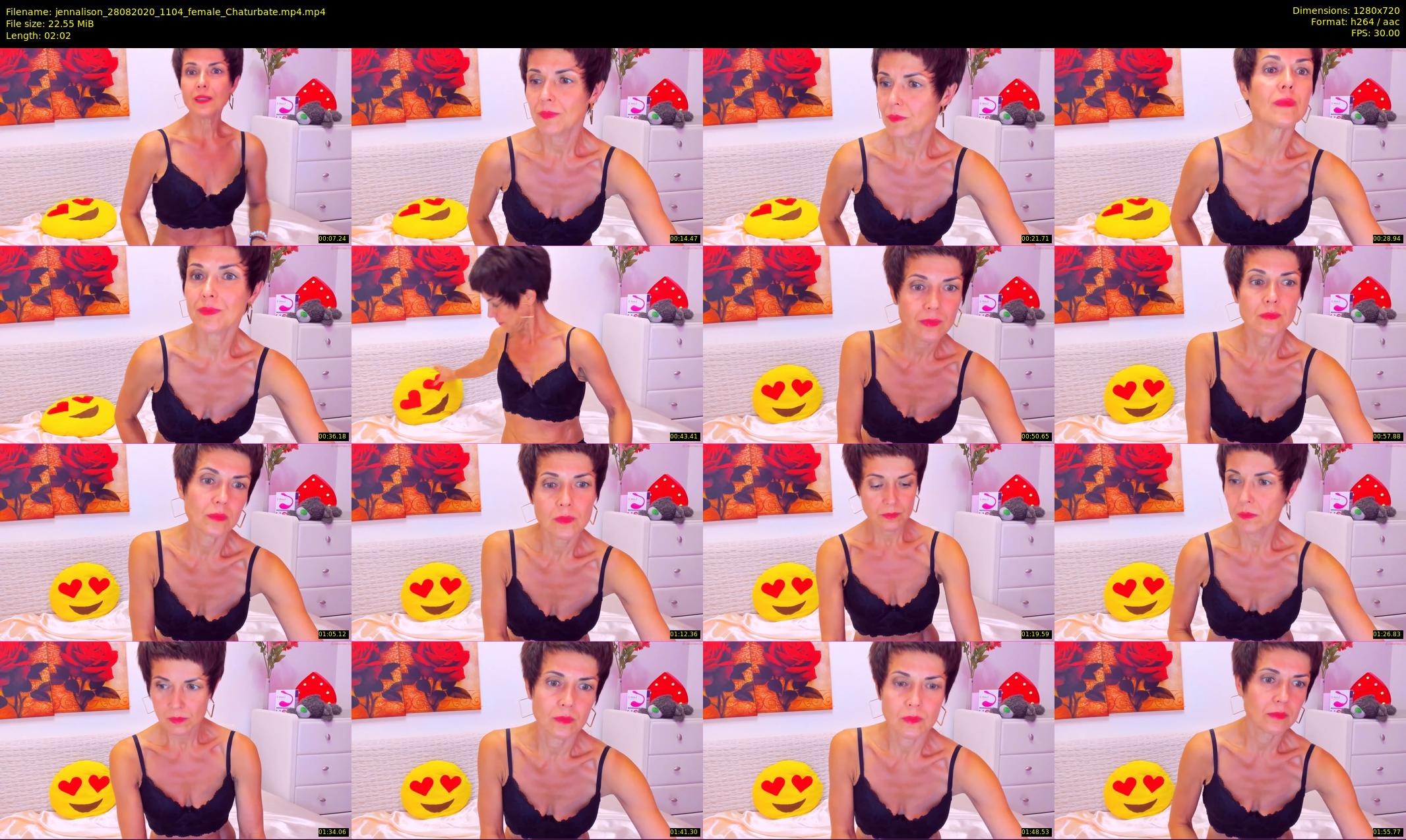 jennalison — 3 minute Chaturbate female cam show recording, 720p, Aug 28, 2020
