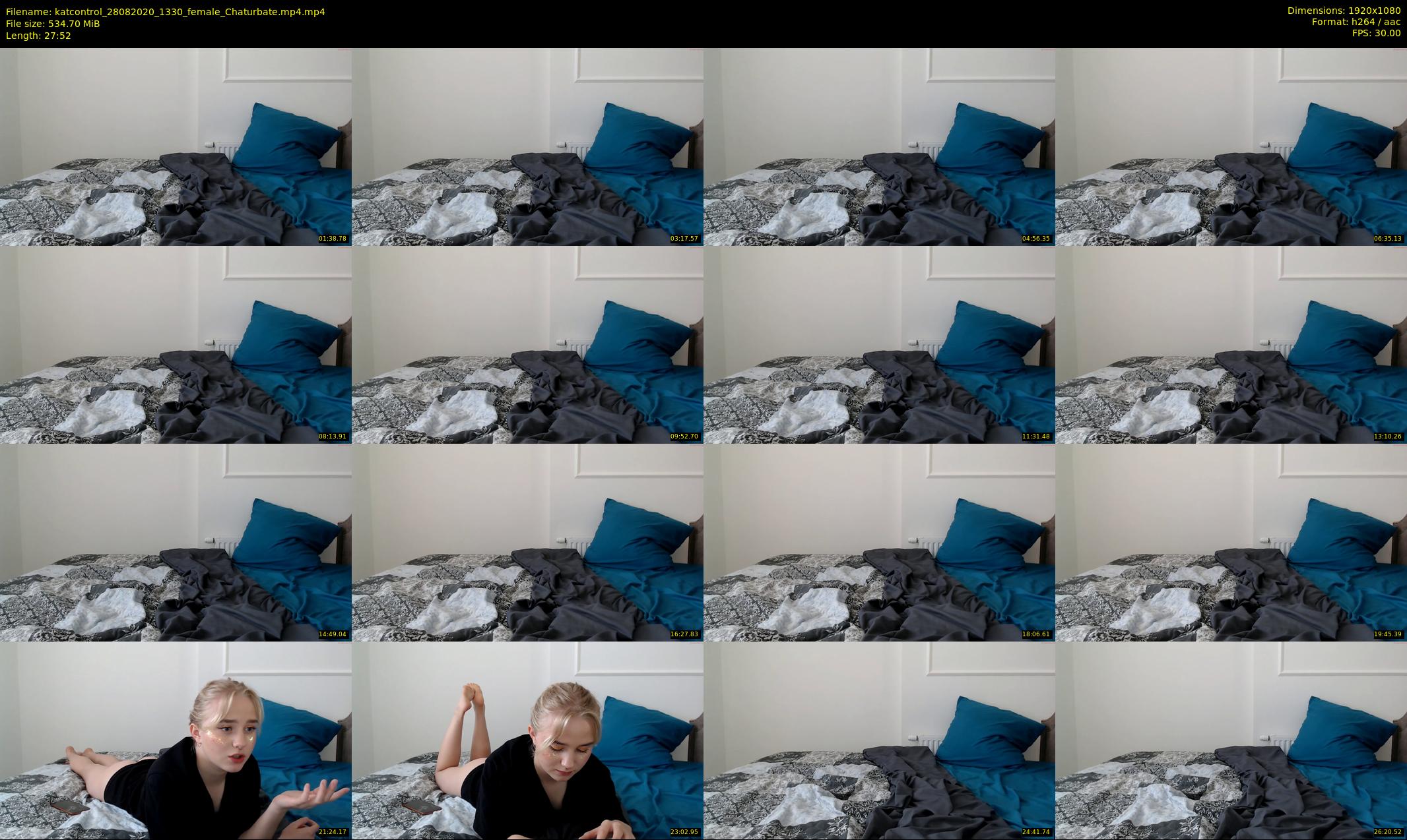 katcontrol — 28 minute Chaturbate female cam show recording, 1080p, Aug 28, 2020