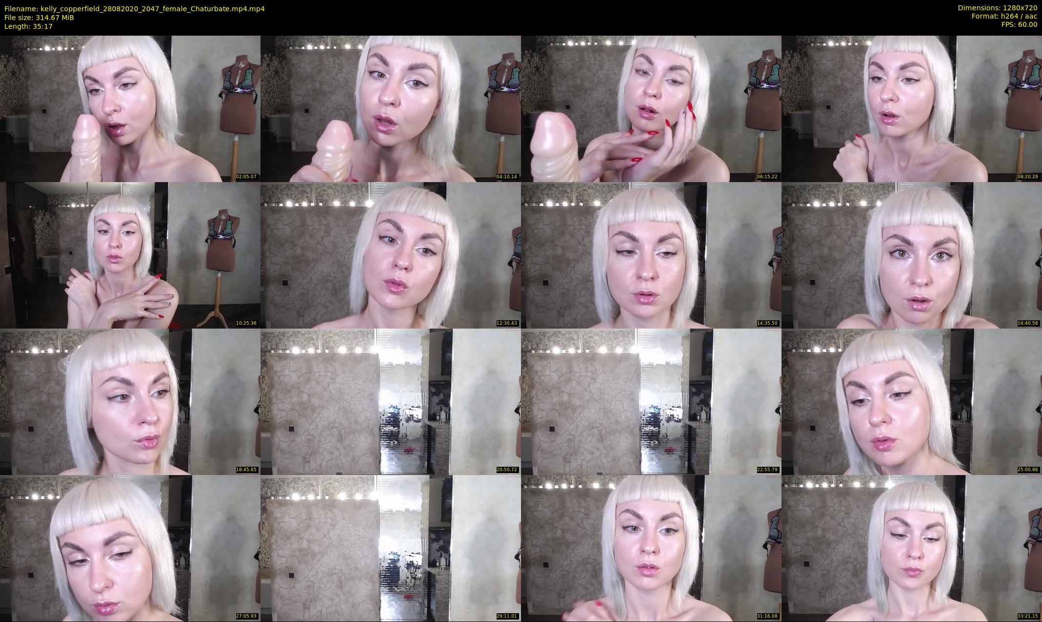 kelly_copperfield — 36 minute Chaturbate female cam show recording, 720p, Aug 28, 2020