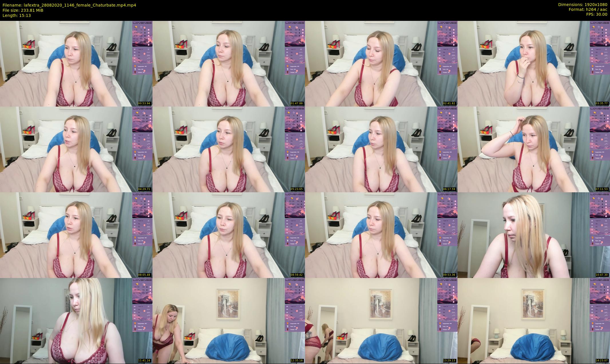lafextra — 16 minute Chaturbate female cam show recording, 1080p, Aug 28, 2020