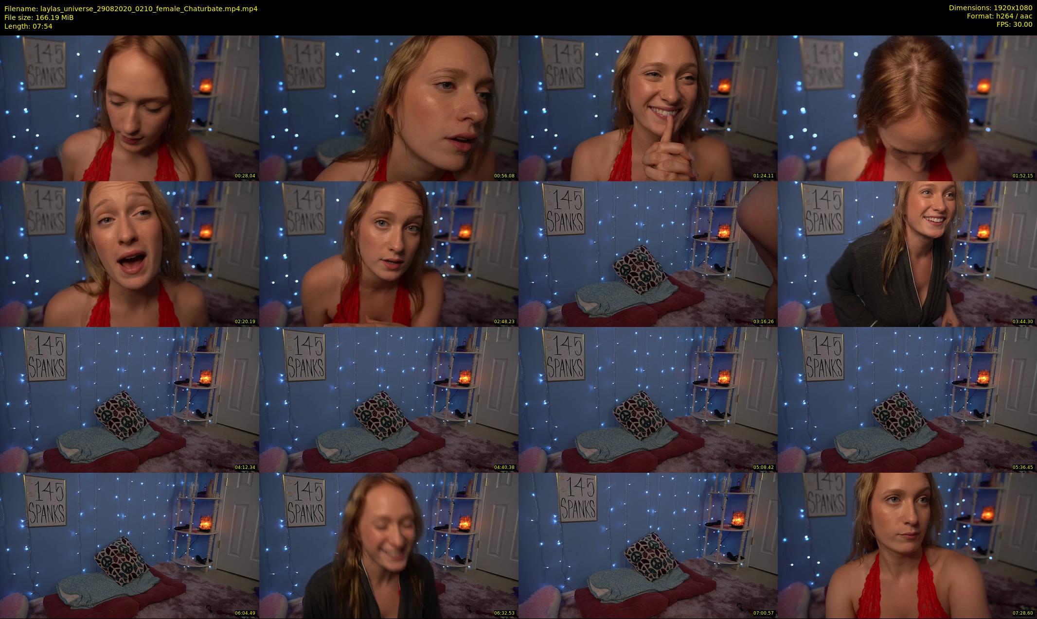 laylas_universe — 8 minute Chaturbate female cam show recording, 1080p, Aug 29, 2020