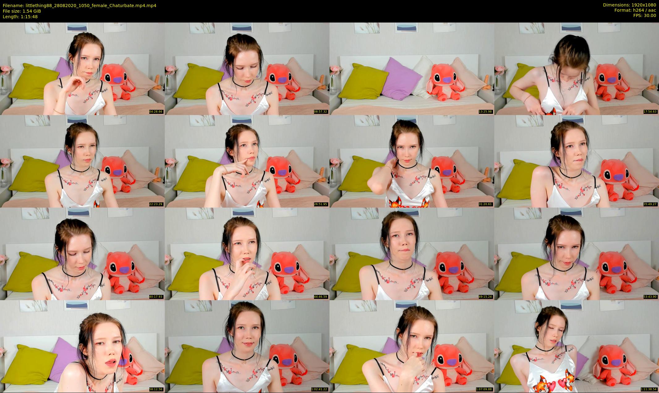littlething88 — 76 minute Chaturbate female cam show recording, 1080p, Aug 28, 2020