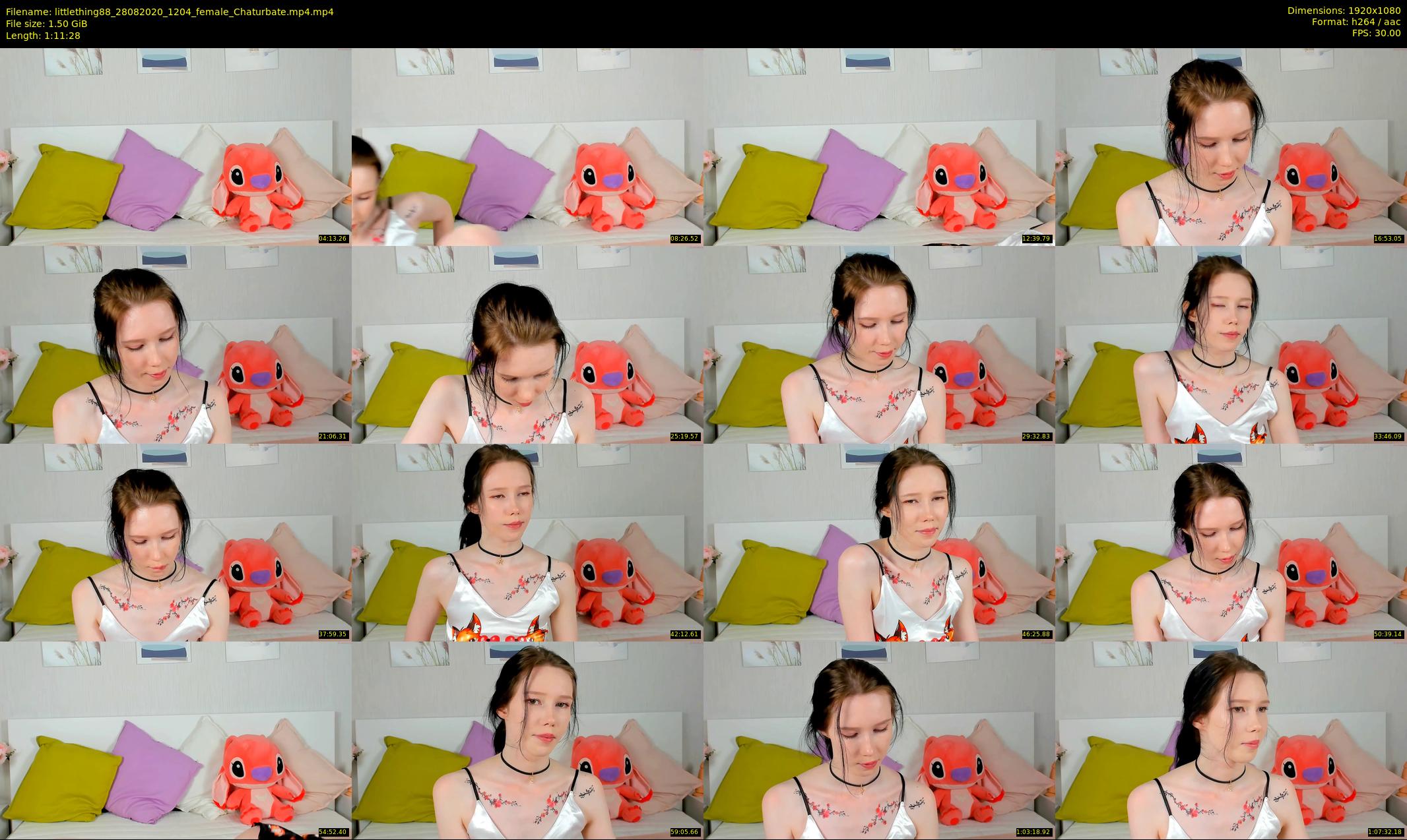 littlething88 — 72 minute Chaturbate female cam show recording, 1080p, Aug 28, 2020
