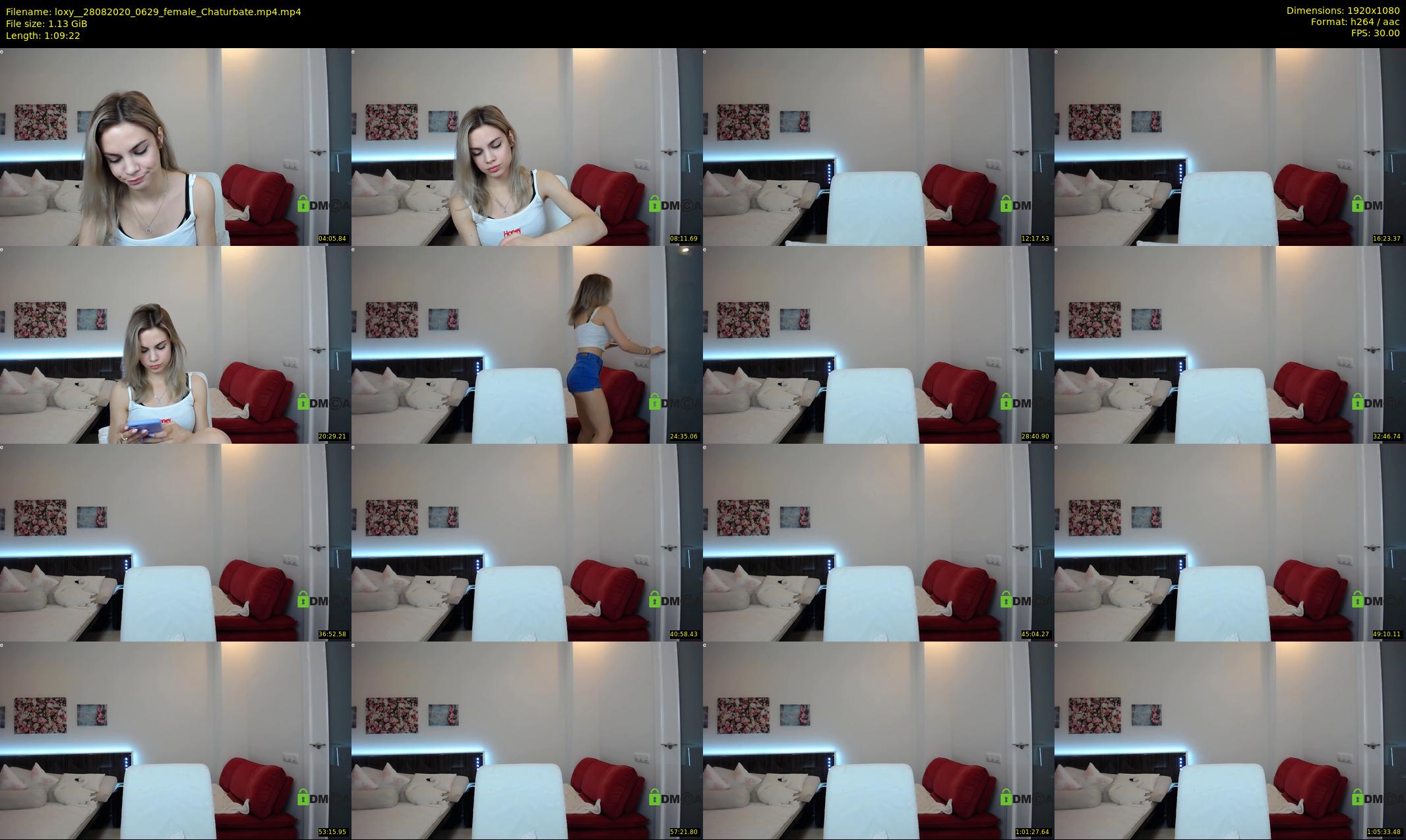 loxy_ — 70 minute Chaturbate female cam show recording, 1080p, Aug 28, 2020