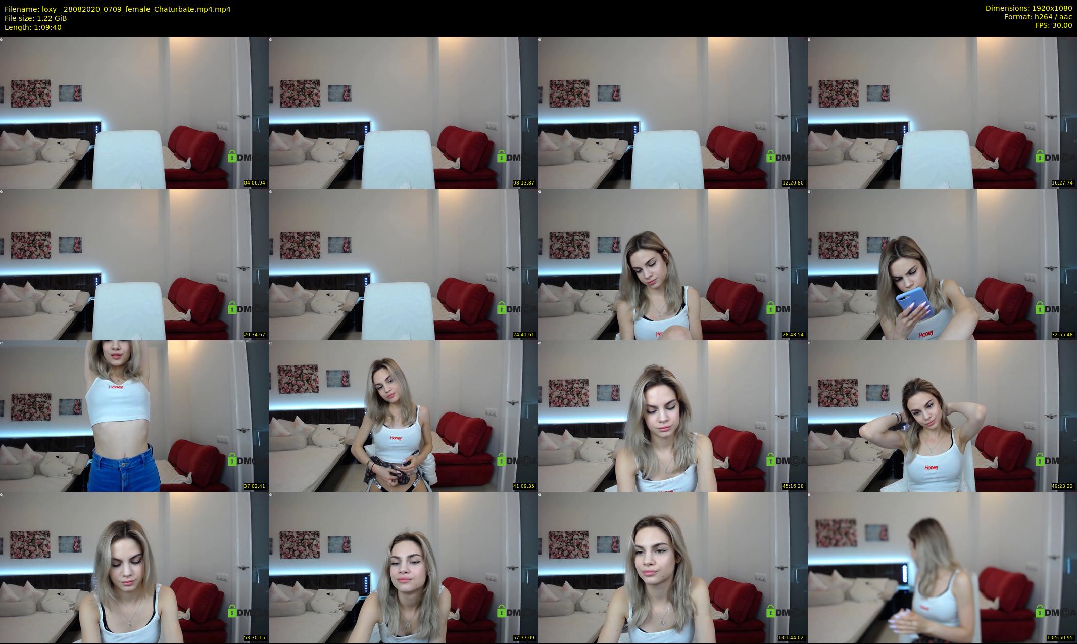 loxy_ — 70 minute Chaturbate female cam show recording, 1080p, Aug 28, 2020