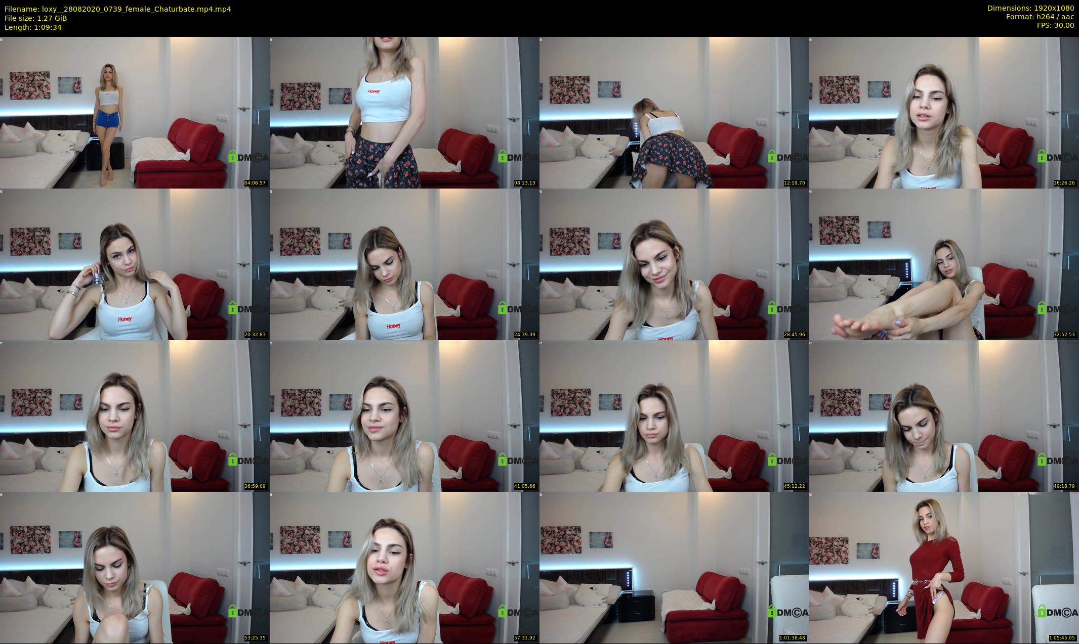 loxy_ — 70 minute Chaturbate female cam show recording, 1080p, Aug 28, 2020